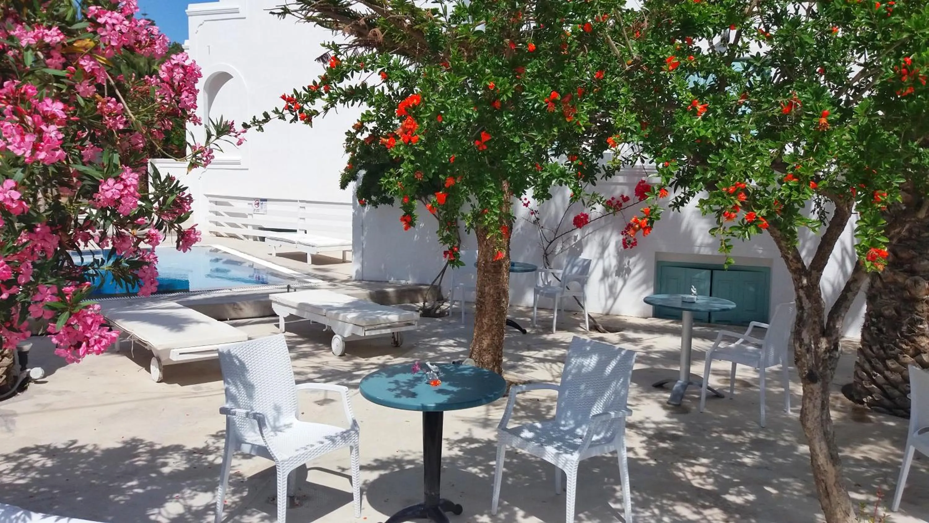 Swimming pool in Kymata Hotel