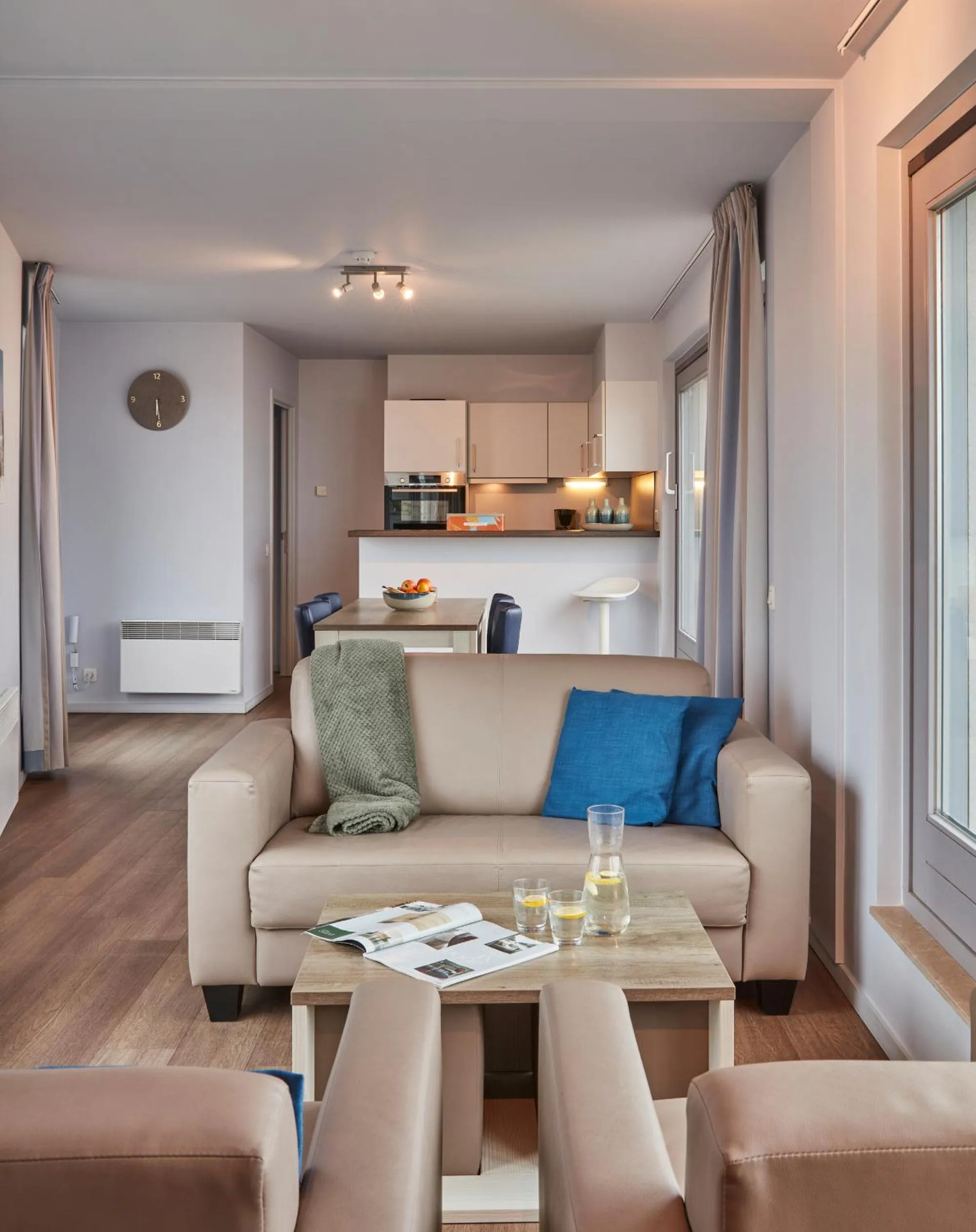 Living room in Holiday Suites Blankenberge