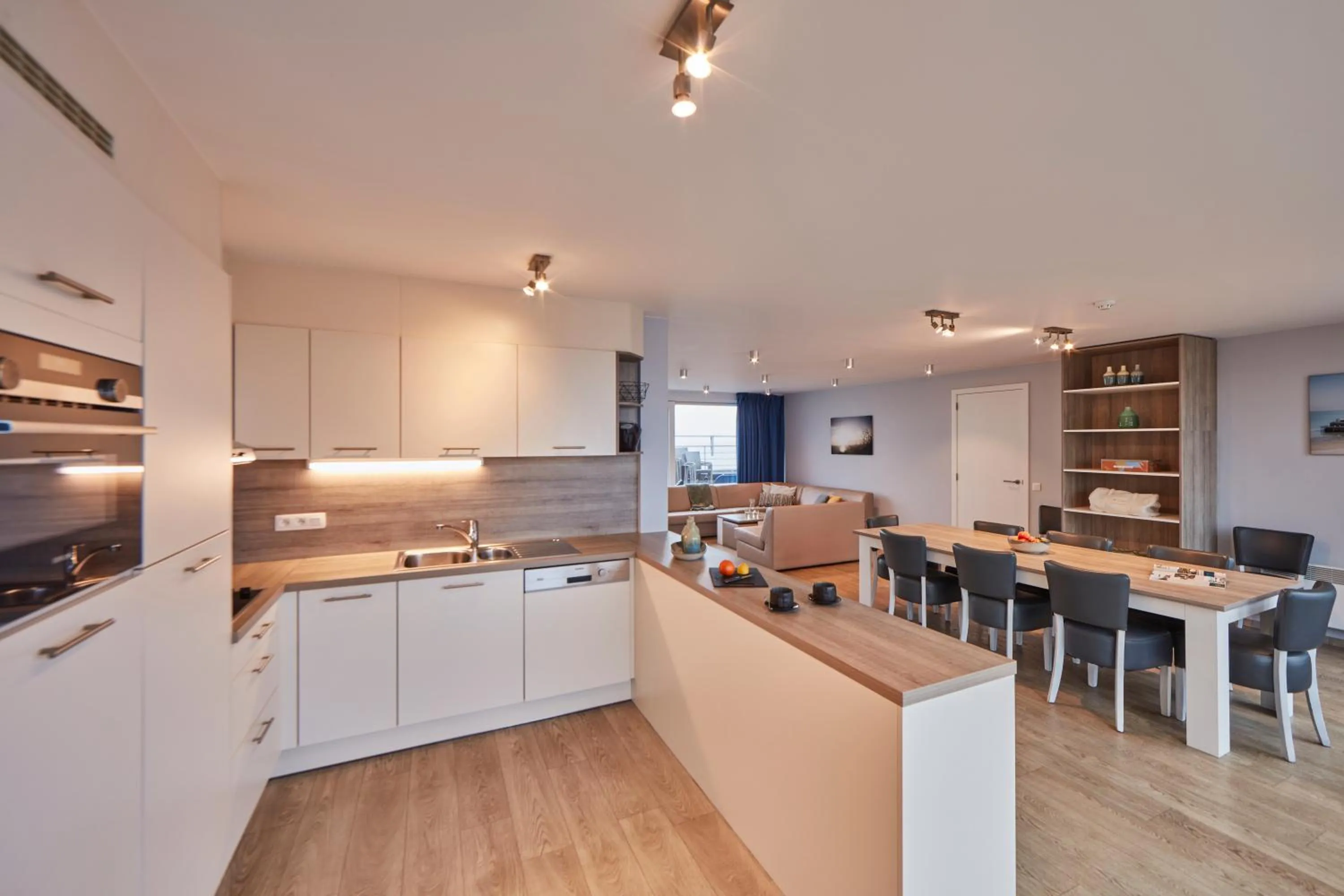 kitchen in Holiday Suites Blankenberge