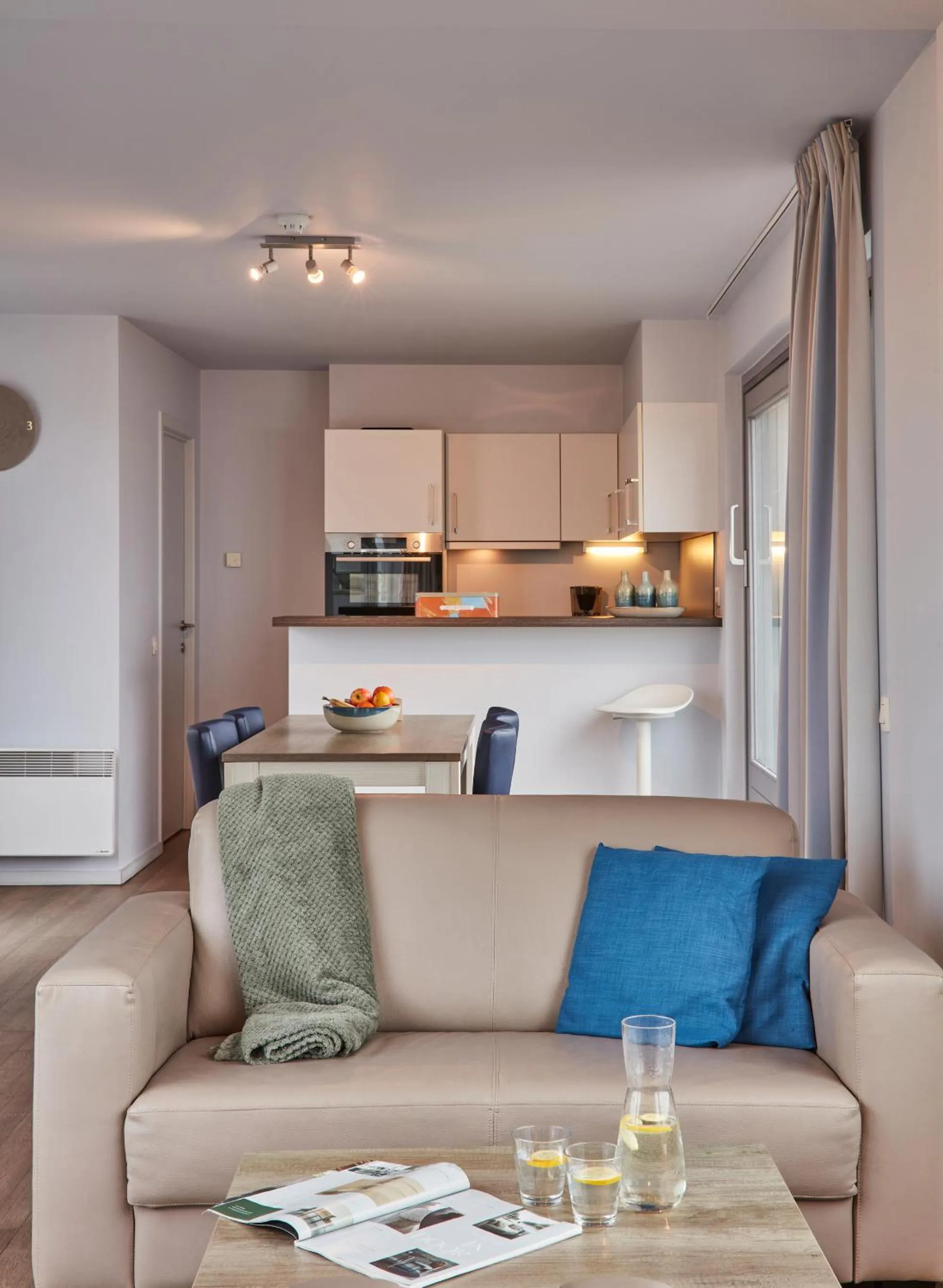 Living room in Holiday Suites Blankenberge