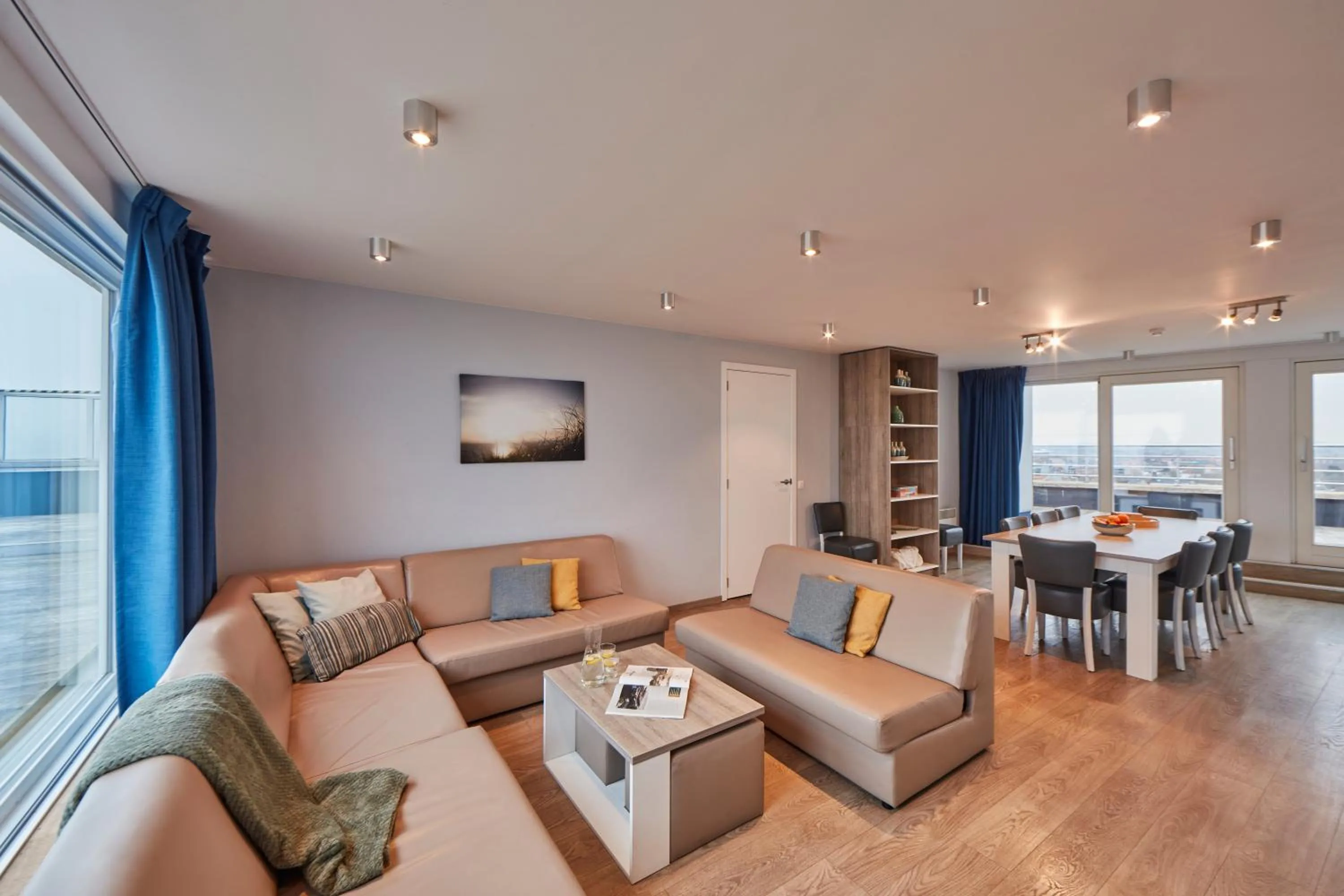 Living room in Holiday Suites Blankenberge