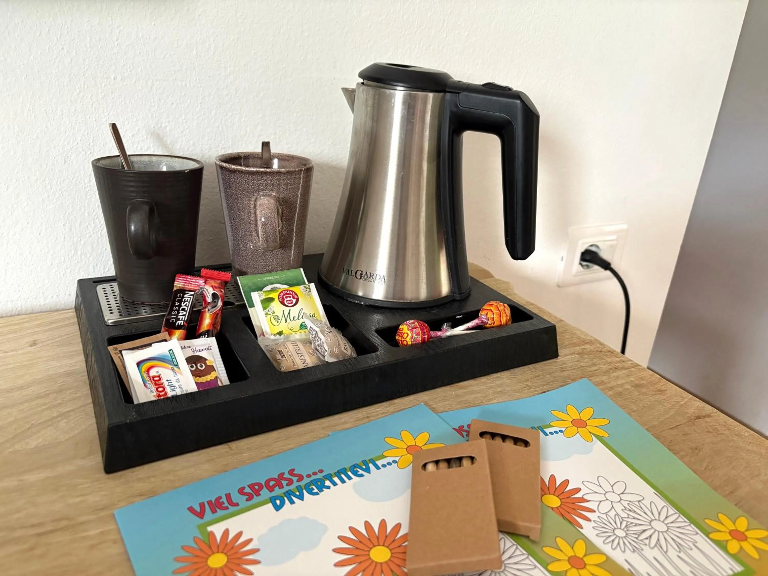 Decorative detail in Alpen Family Hotel Someda