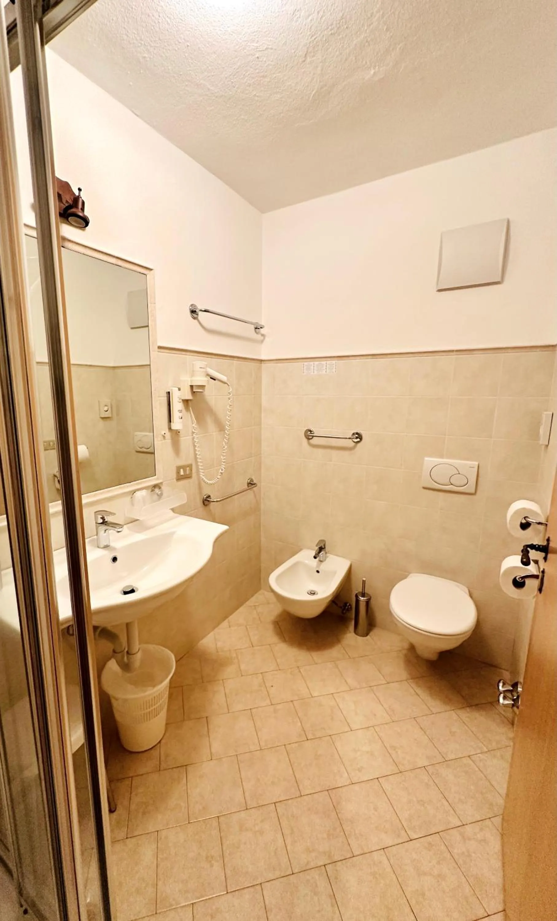 Bathroom in Alpen Family Hotel Someda