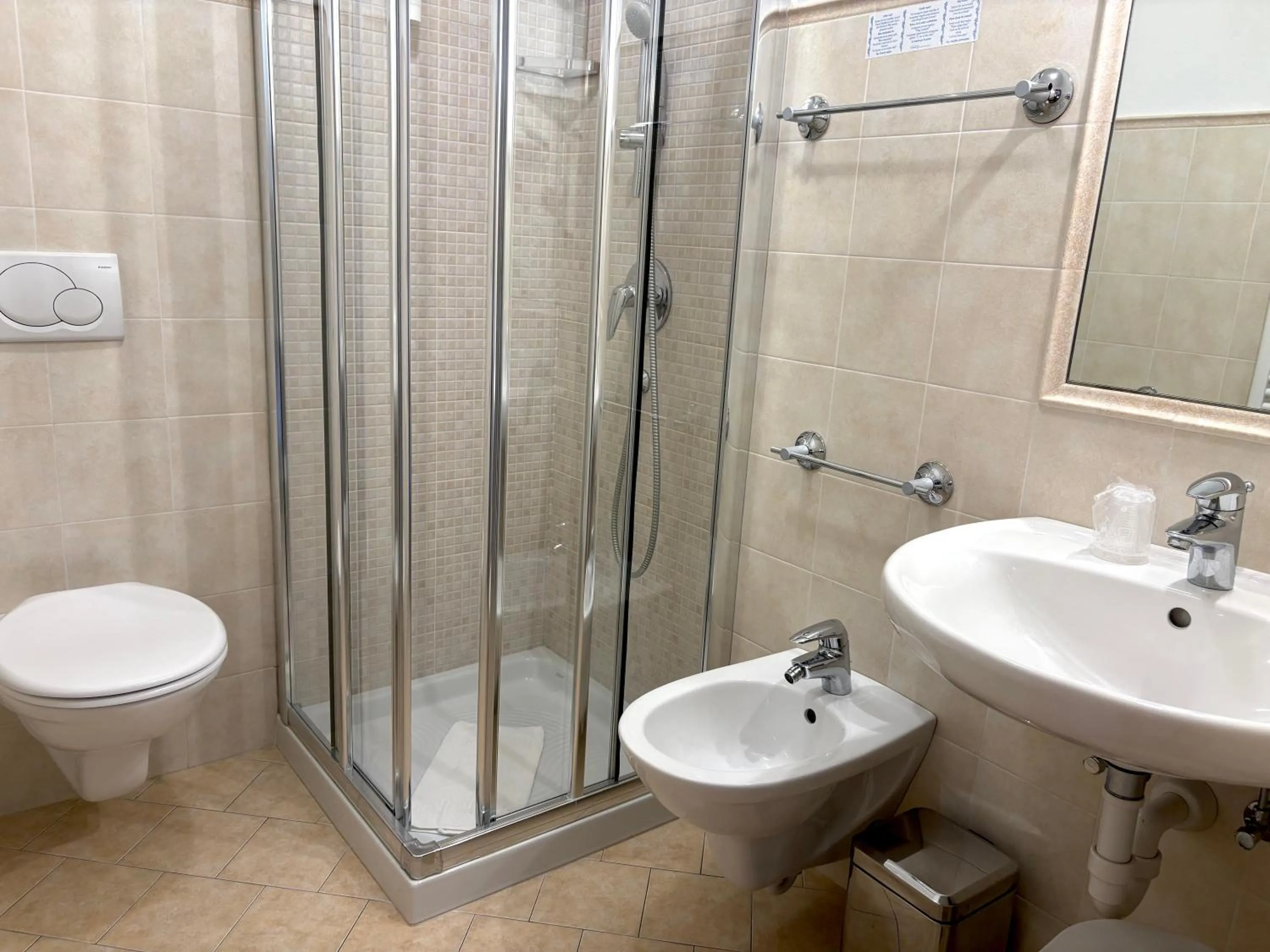 Bathroom in Alpen Family Hotel Someda