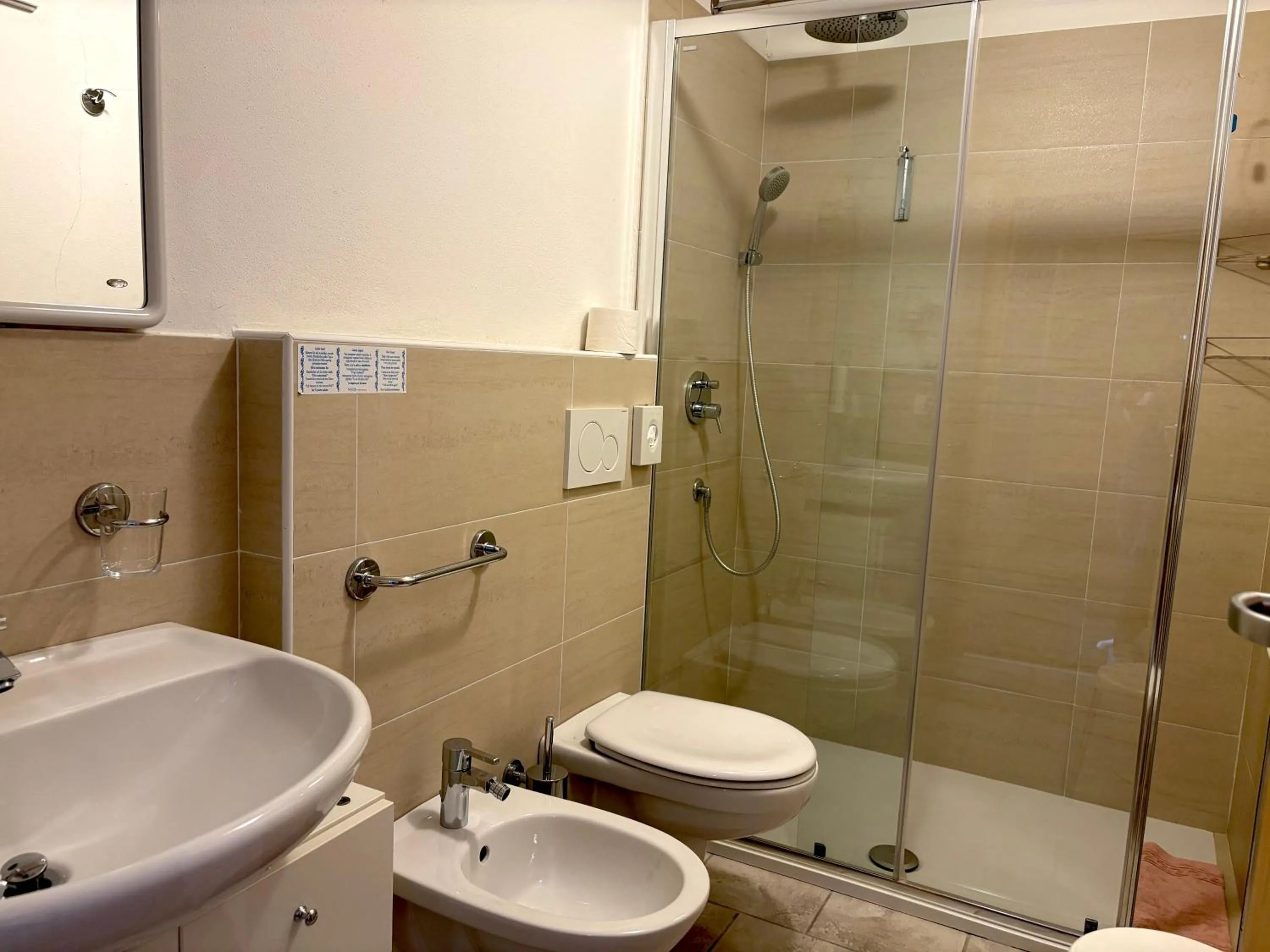 Bathroom in Alpen Family Hotel Someda