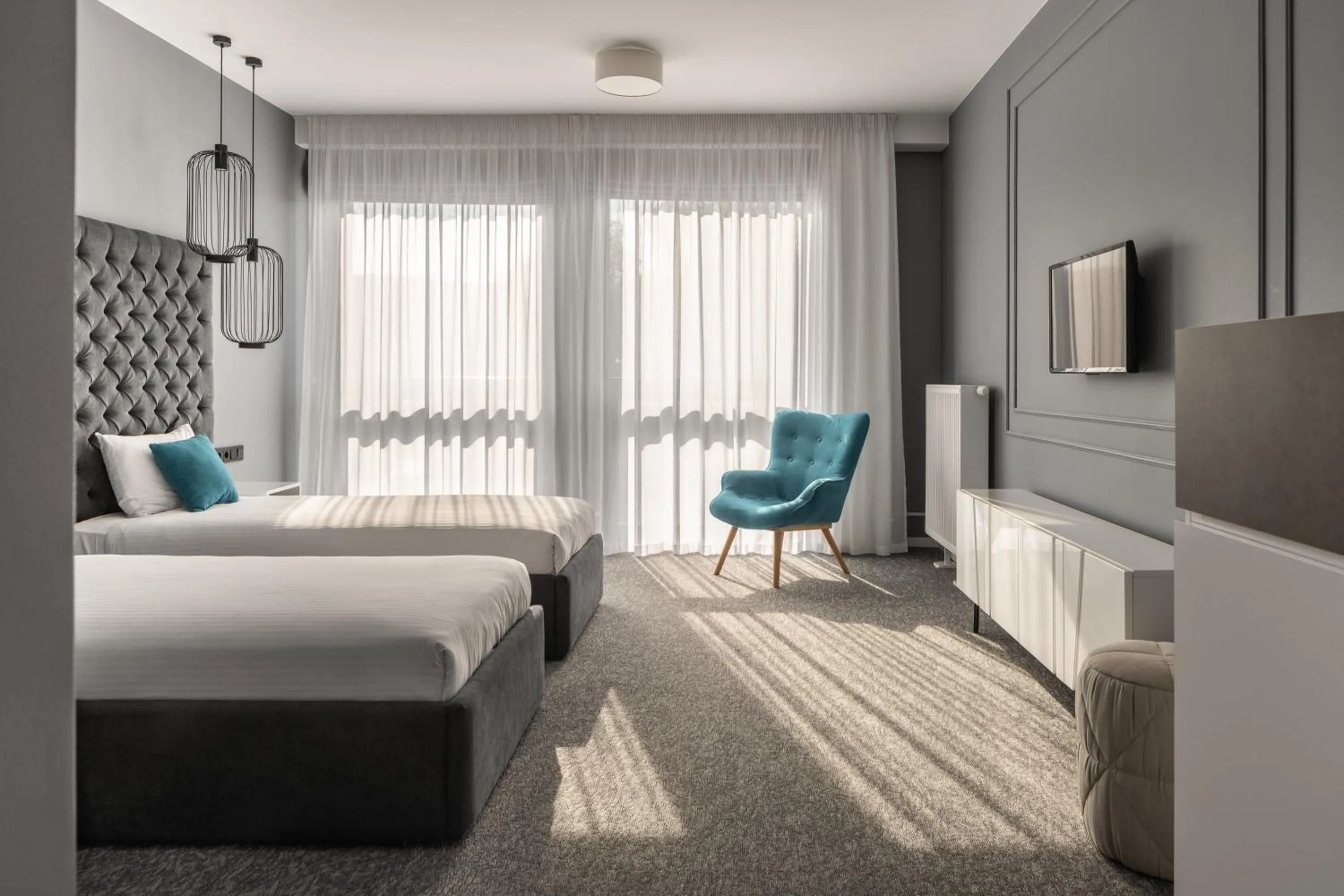 Superior Twin Room in City Inn Lviv Smart Hotel