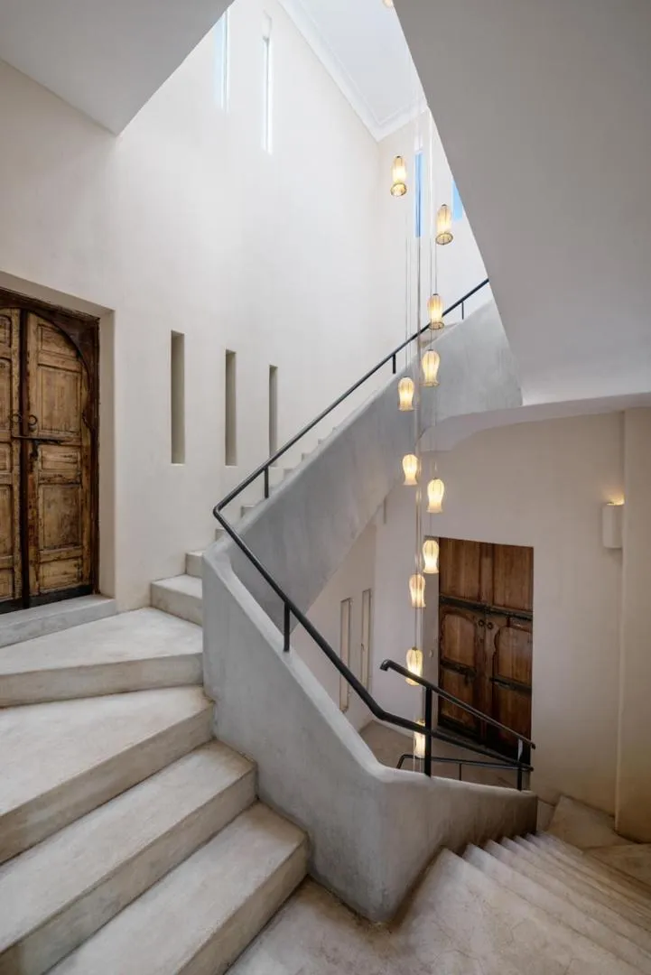 Steam room in Riad Slitine & Spa