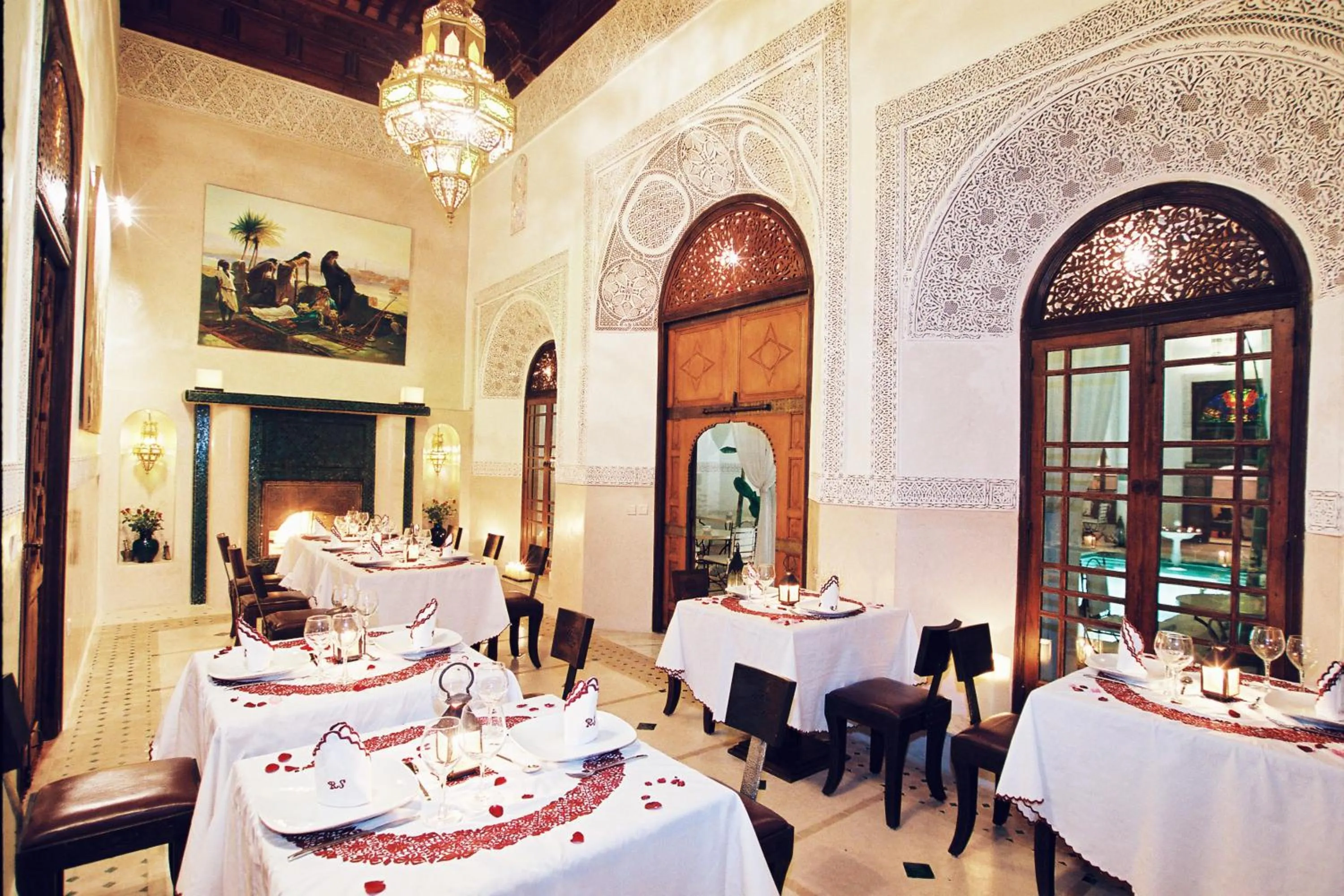 Restaurant/places to eat in Riad Slitine & Spa
