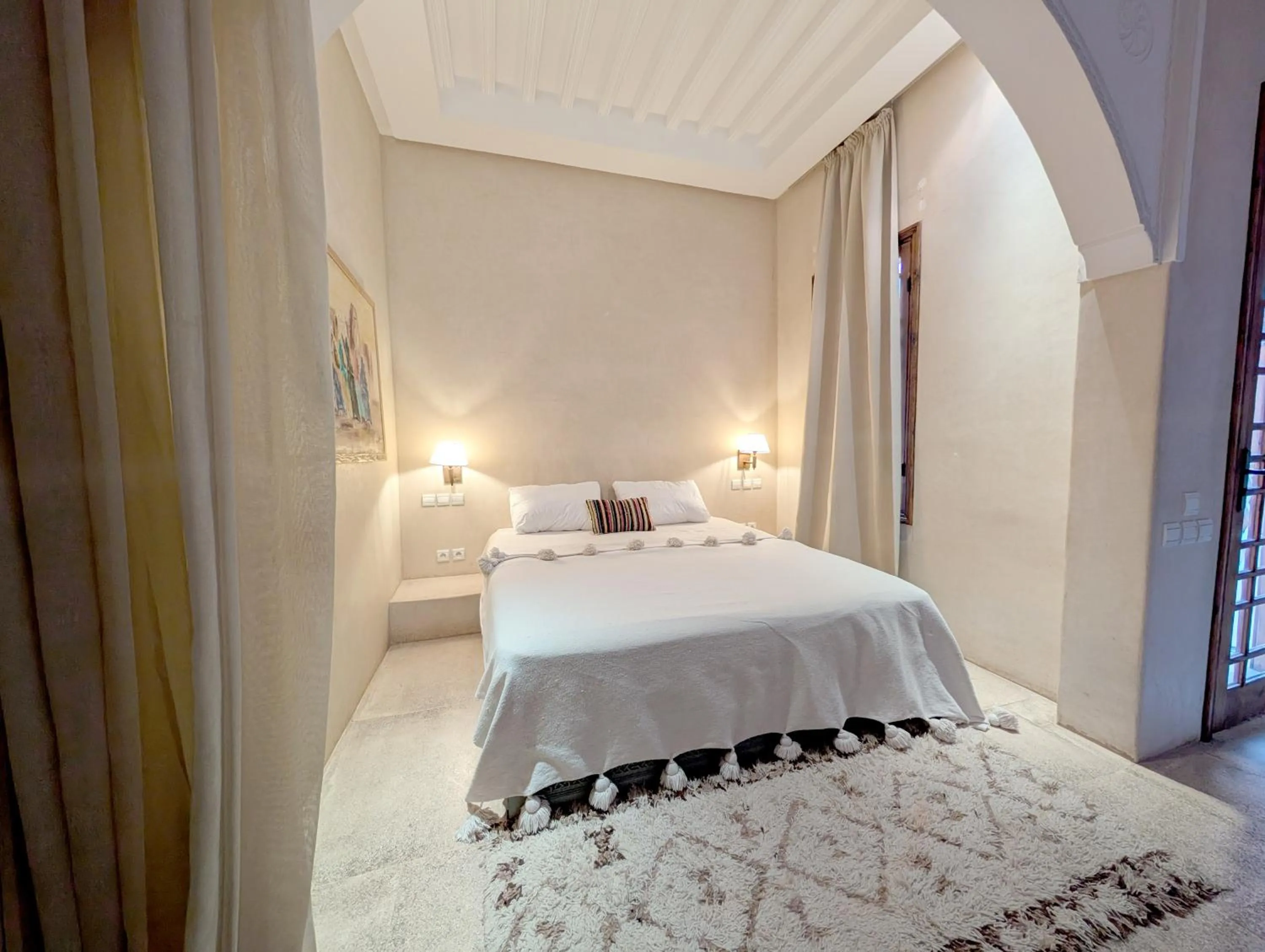Bedroom, Bed in Riad Slitine & Spa