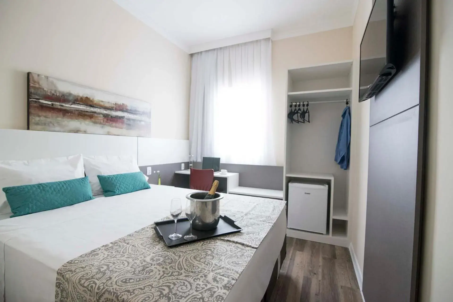 Bedroom, Bed in Hotel H2 Congonhas Bedroom, Bed in Hotel H2 Congonhas