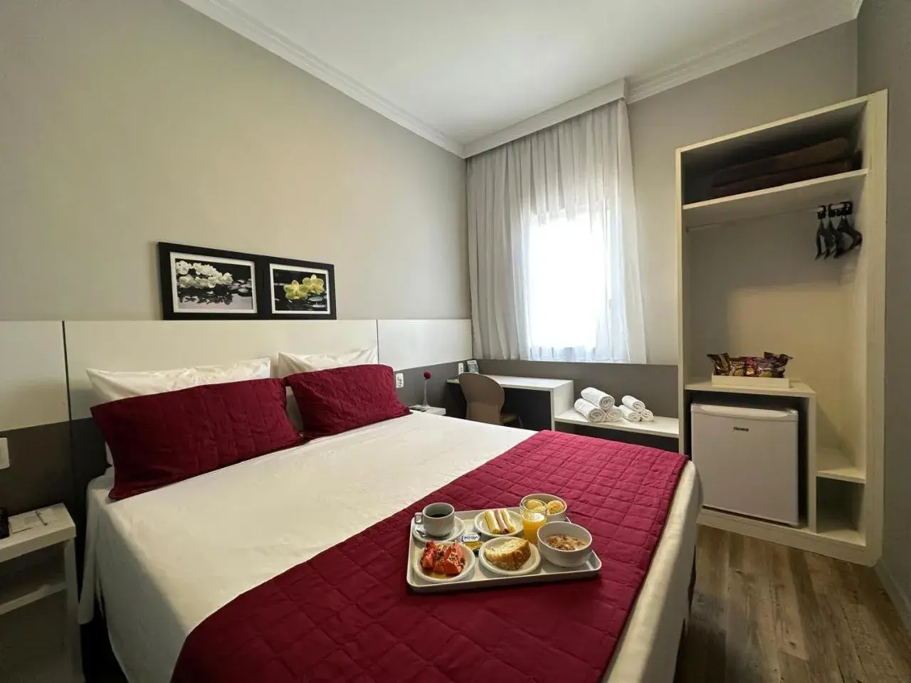 Bedroom, Bed in Hotel H2 Congonhas Bedroom, Bed in Hotel H2 Congonhas