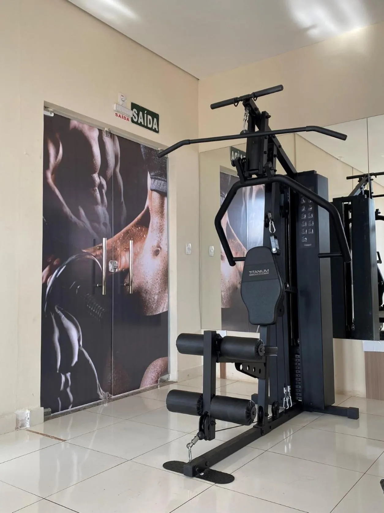 Fitness centre/facilities in Hotel H2 Congonhas