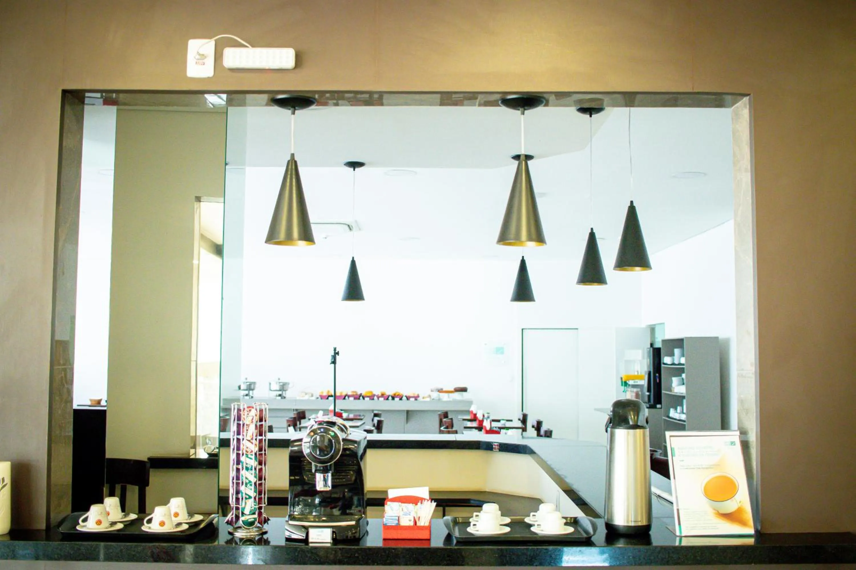 Kitchen or kitchenette in Hotel H2 Congonhas