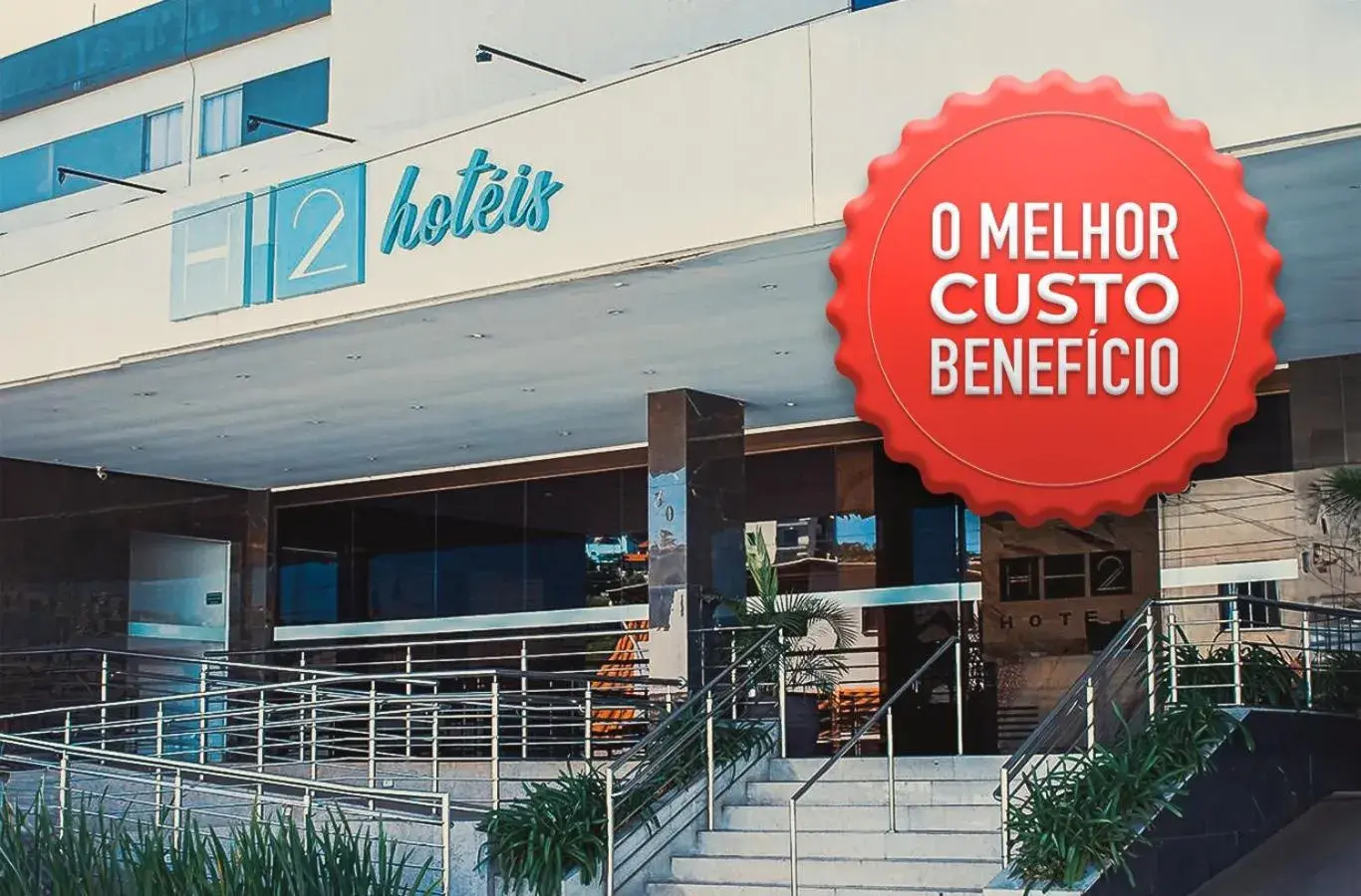 Property building in Hotel H2 Congonhas Property building in Hotel H2 Congonhas