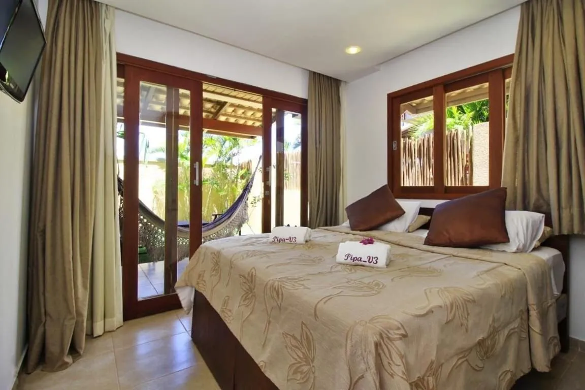 Bedroom, Bed in Pipa Beleza Suítes