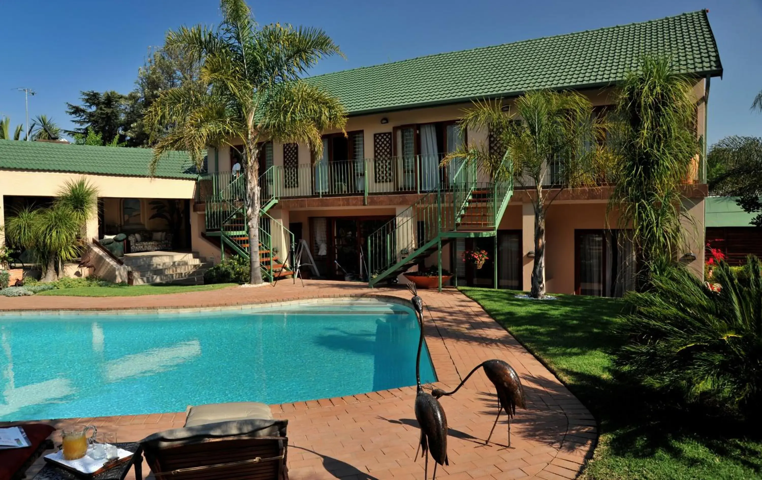 Swimming pool in Claires of Sandton Luxury Guest House Swimming pool in Claires of Sandton Luxury Guest House