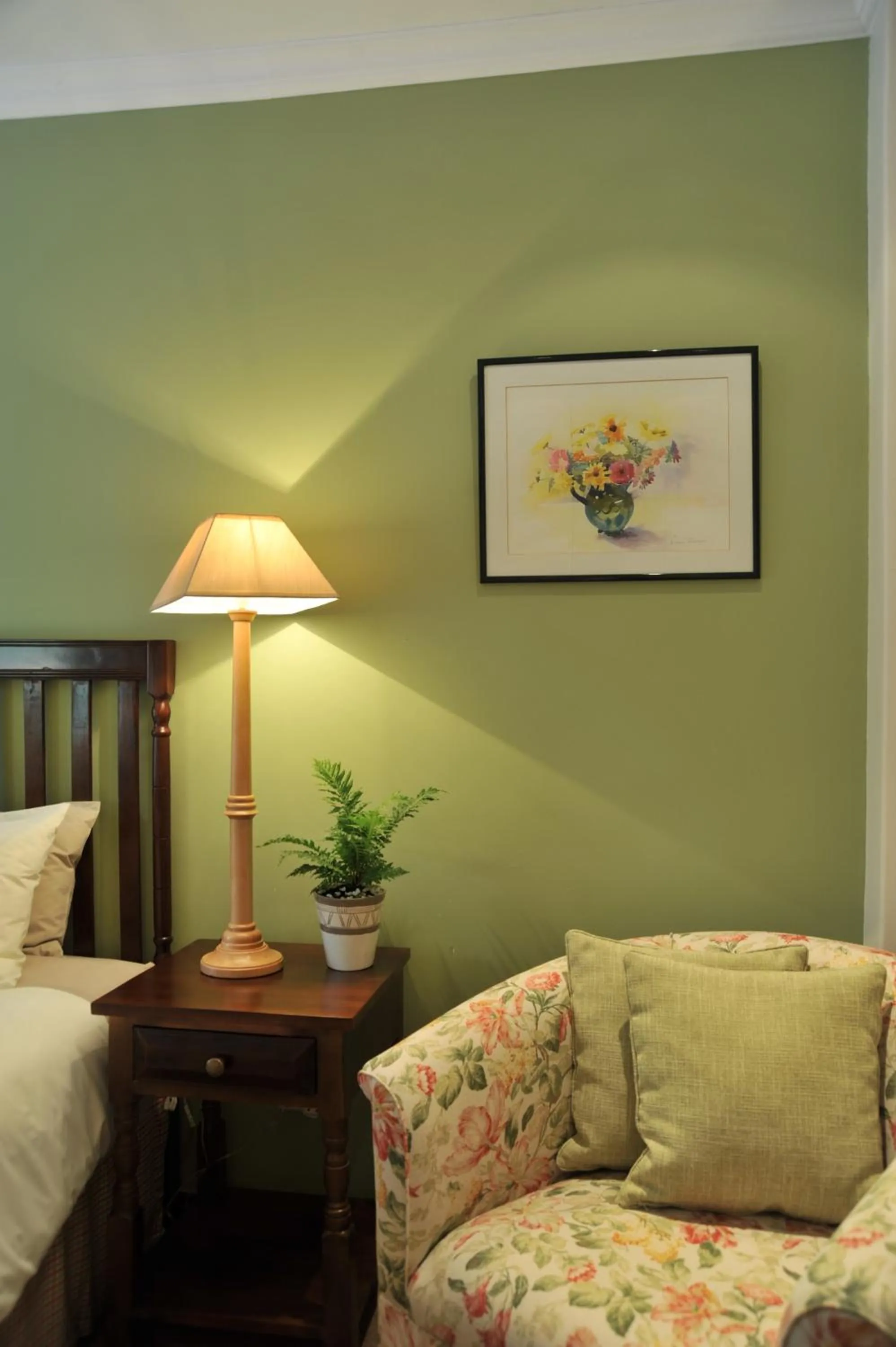 Decorative detail, Bed in Claires of Sandton Luxury Guest House