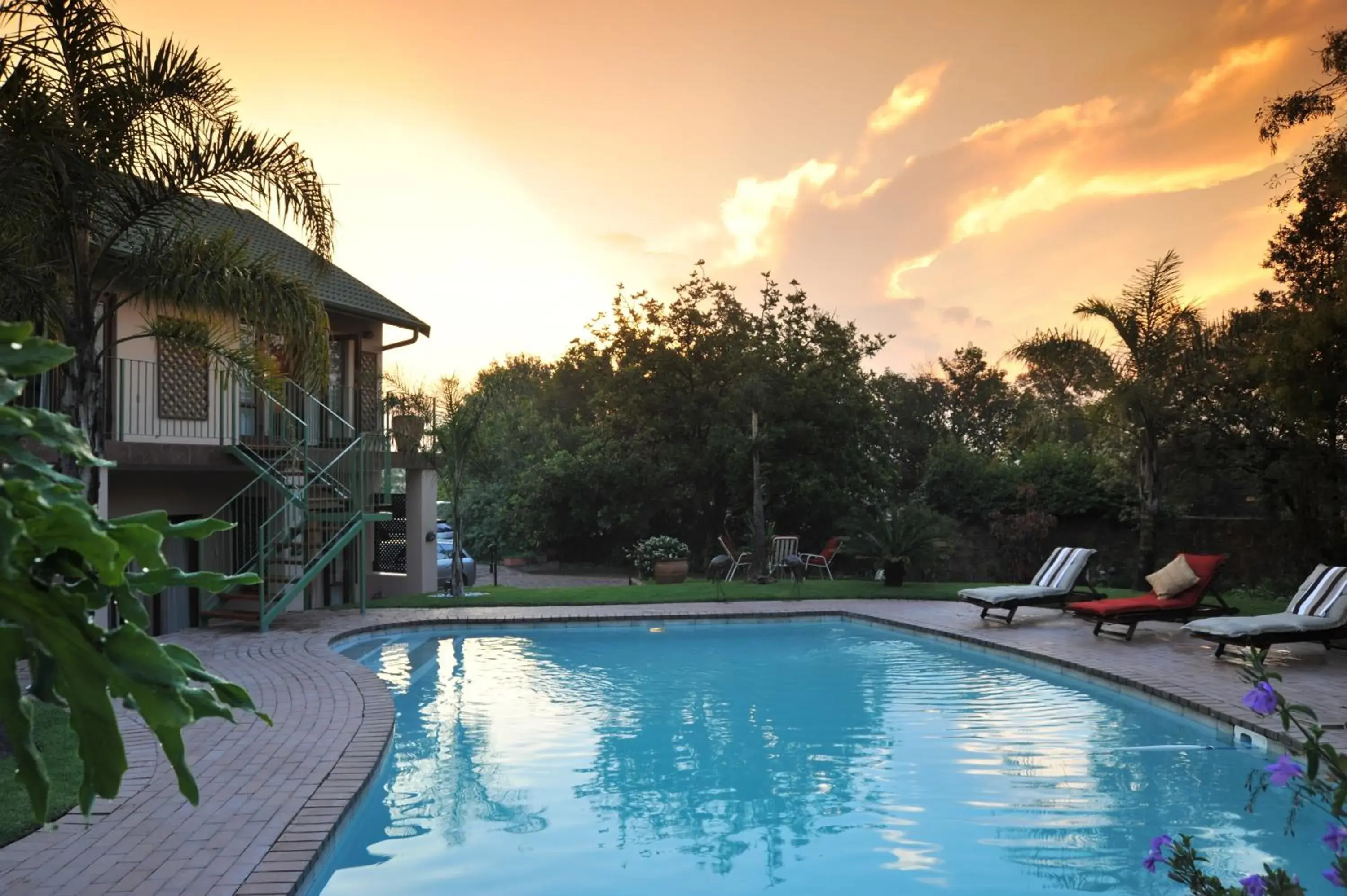 Swimming pool in Claires of Sandton Luxury Guest House Swimming pool in Claires of Sandton Luxury Guest House