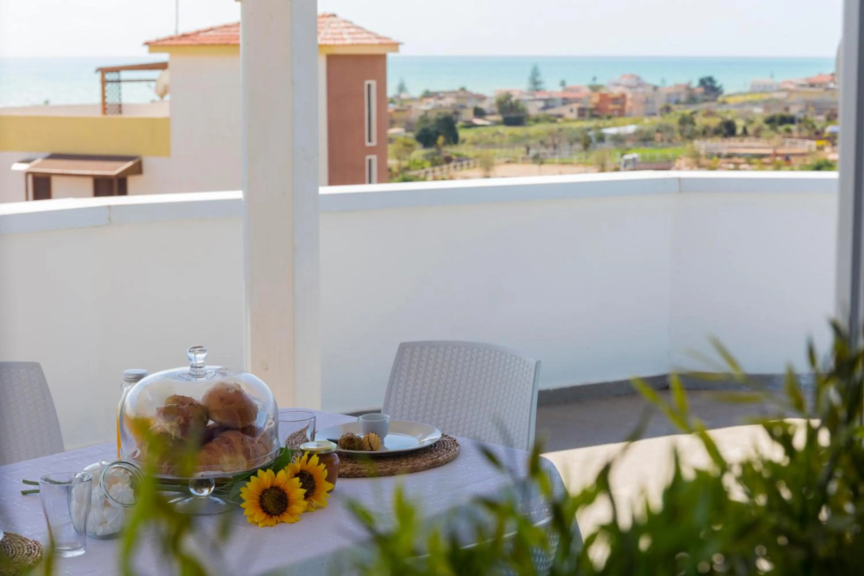 Balcony/Terrace in Mareinsicilia Cannamara Appartamenti