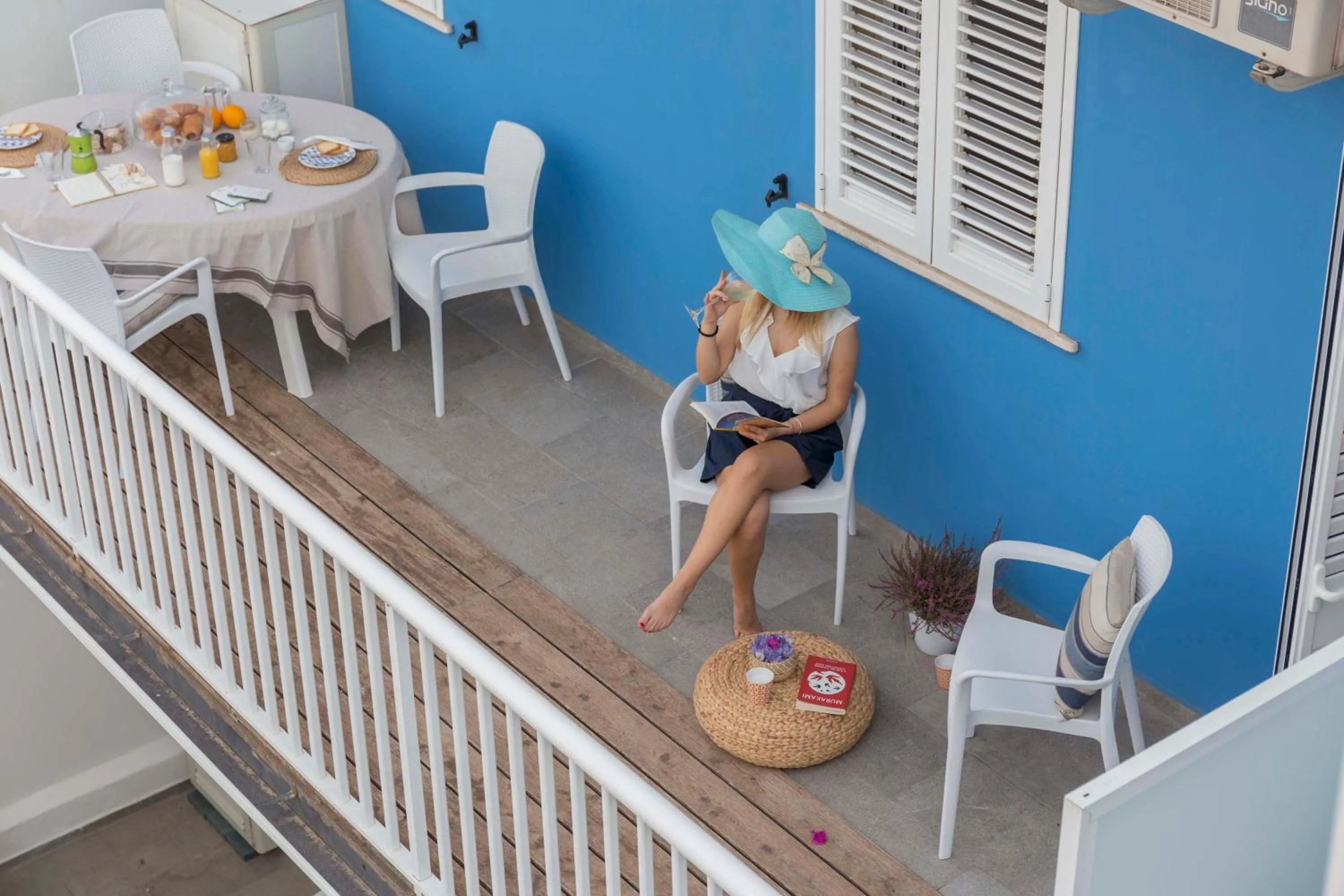 Balcony/Terrace in Mareinsicilia Cannamara Appartamenti