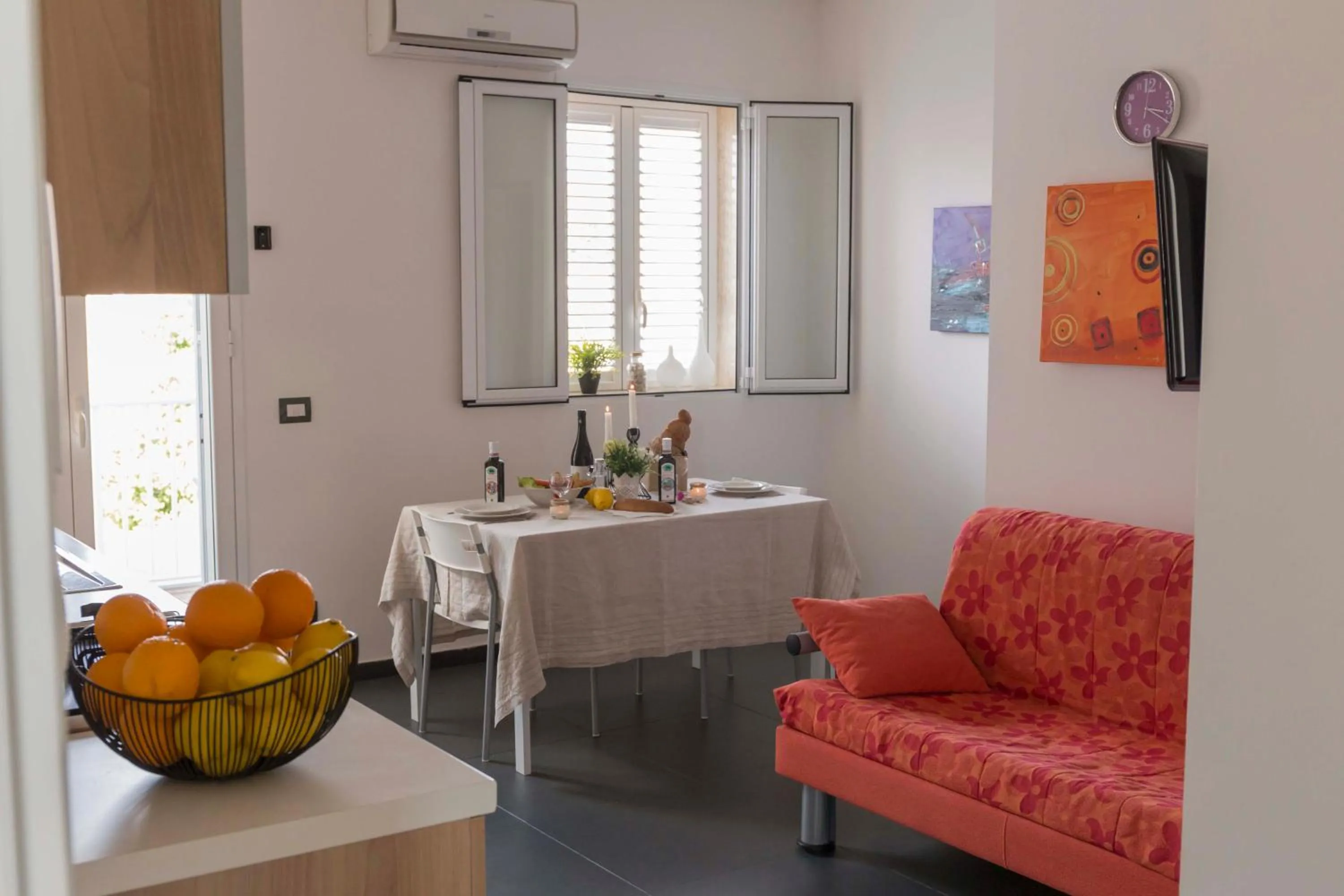 Kitchen or kitchenette in Mareinsicilia Cannamara Appartamenti