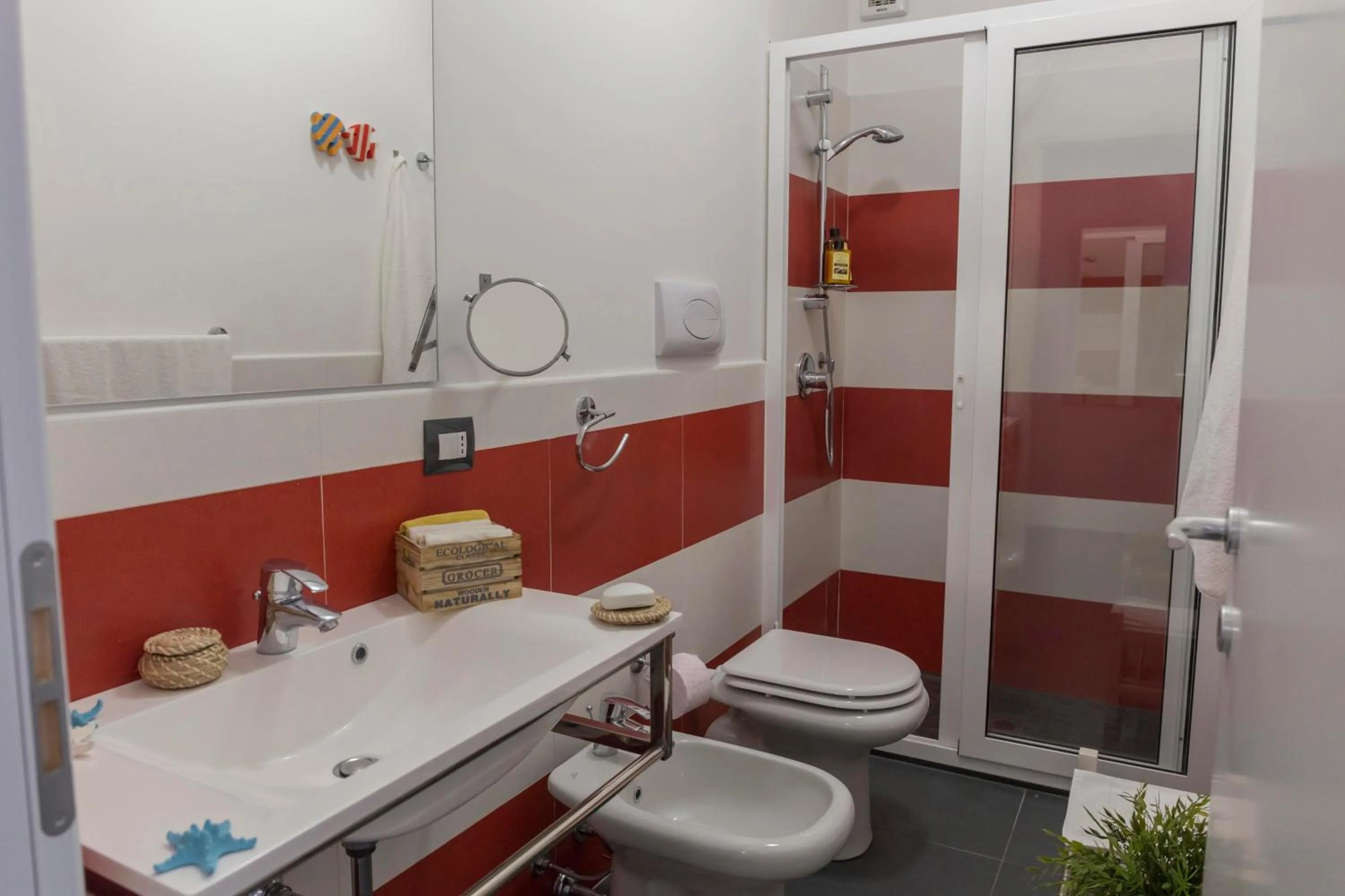 Bathroom in Mareinsicilia Cannamara Appartamenti