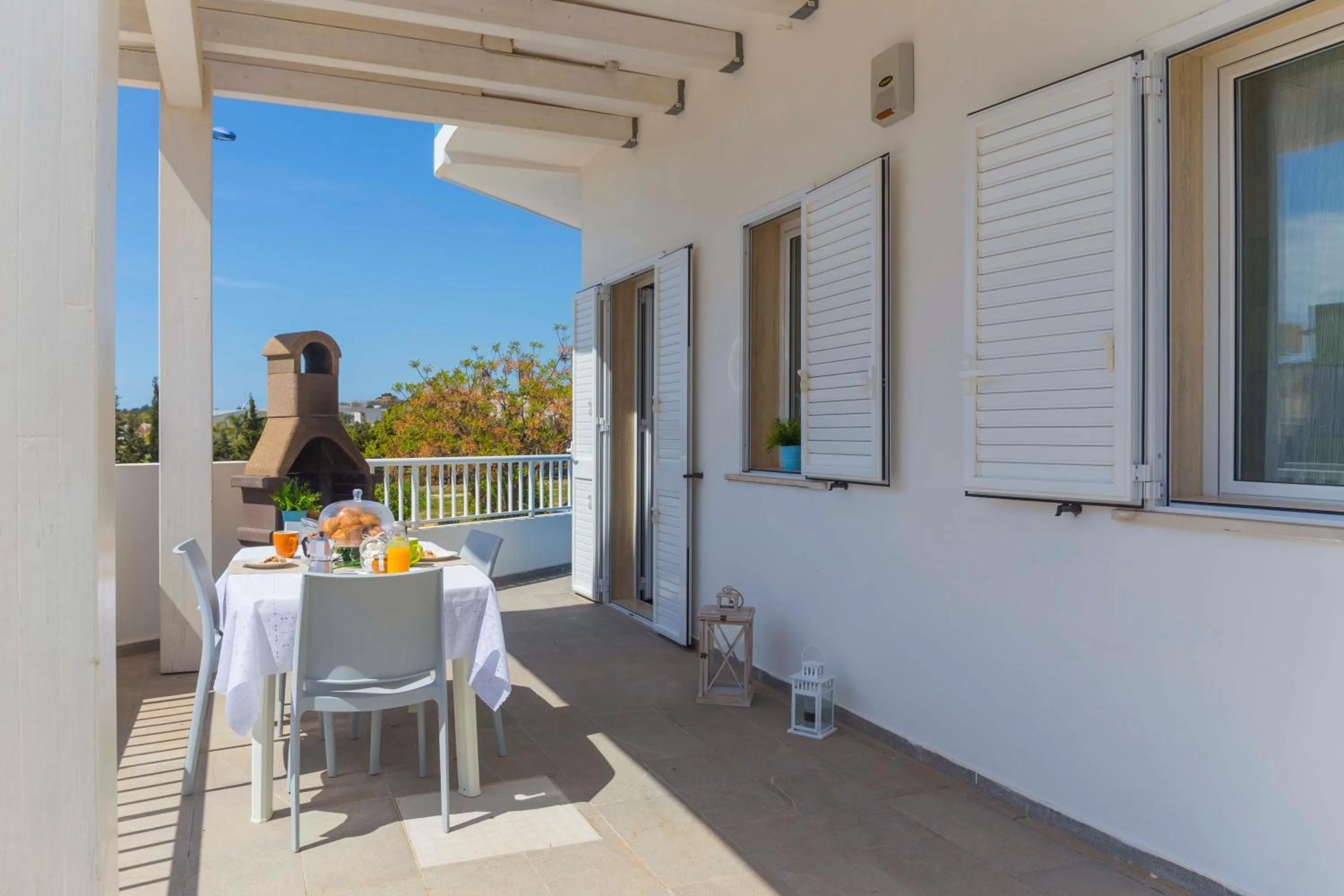 Balcony/Terrace in Mareinsicilia Cannamara Appartamenti