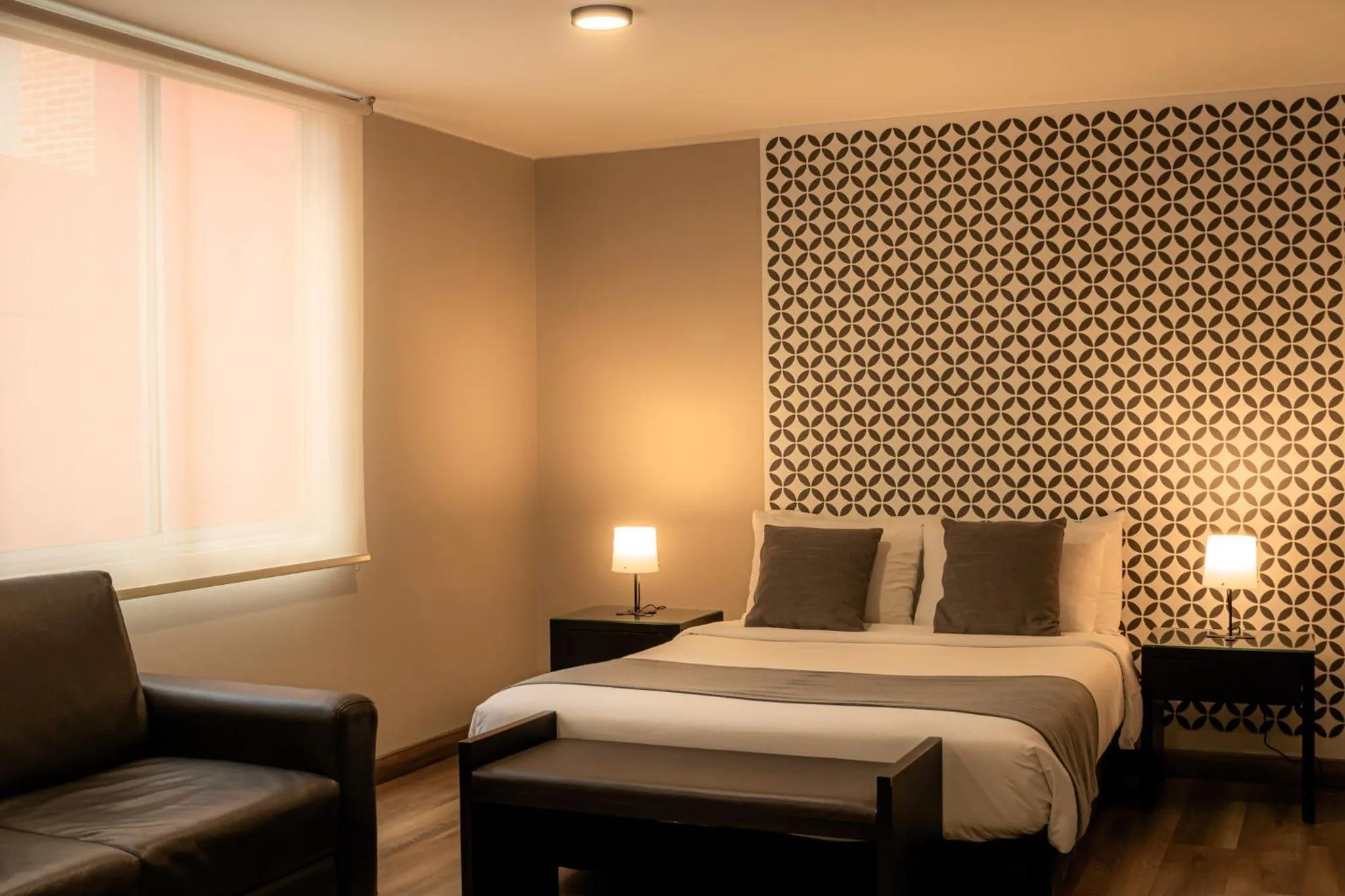 Bed in Hemma Bogotá Chapinero Premium Suites Hotel