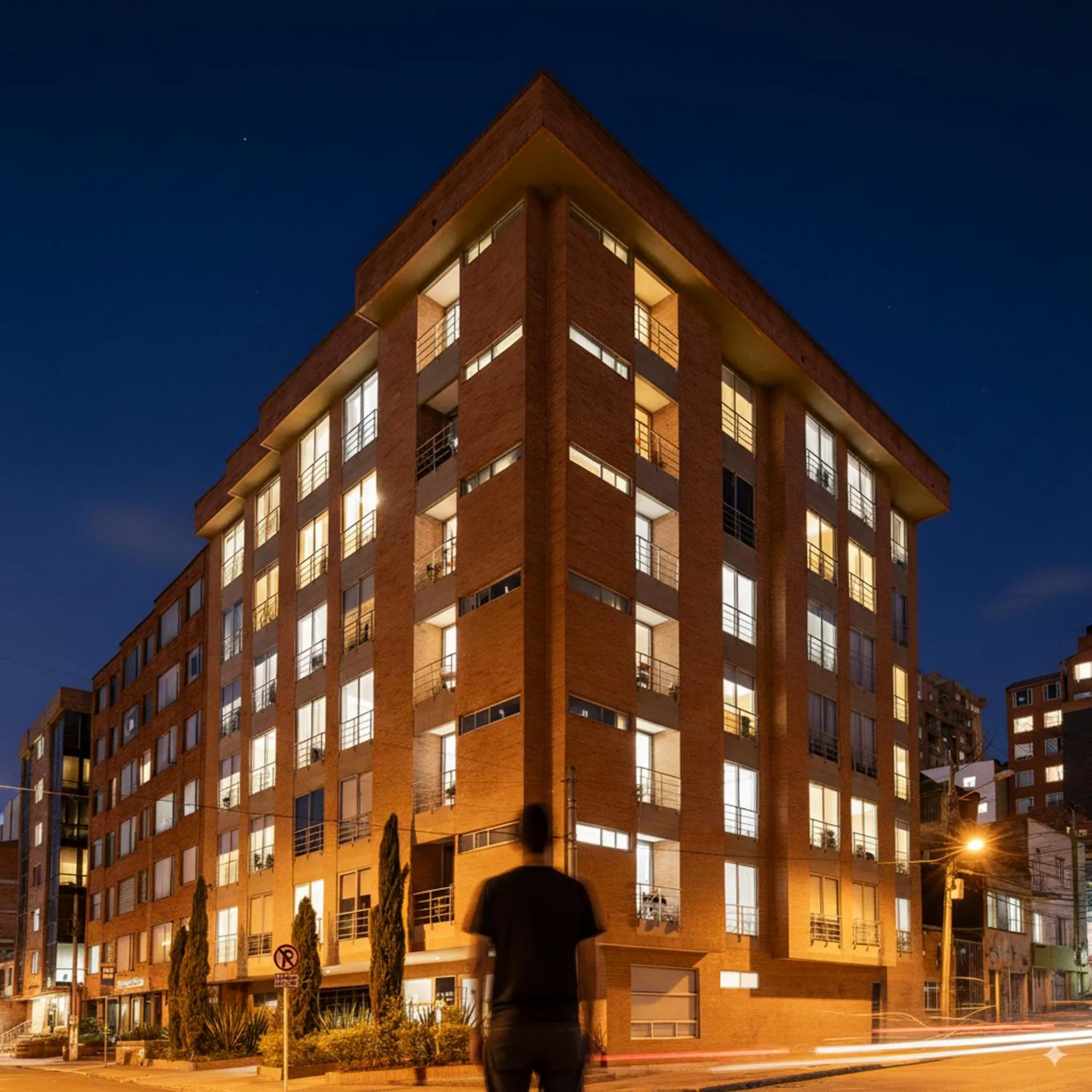 Property building in Hemma Bogotá Chapinero Premium Suites Hotel