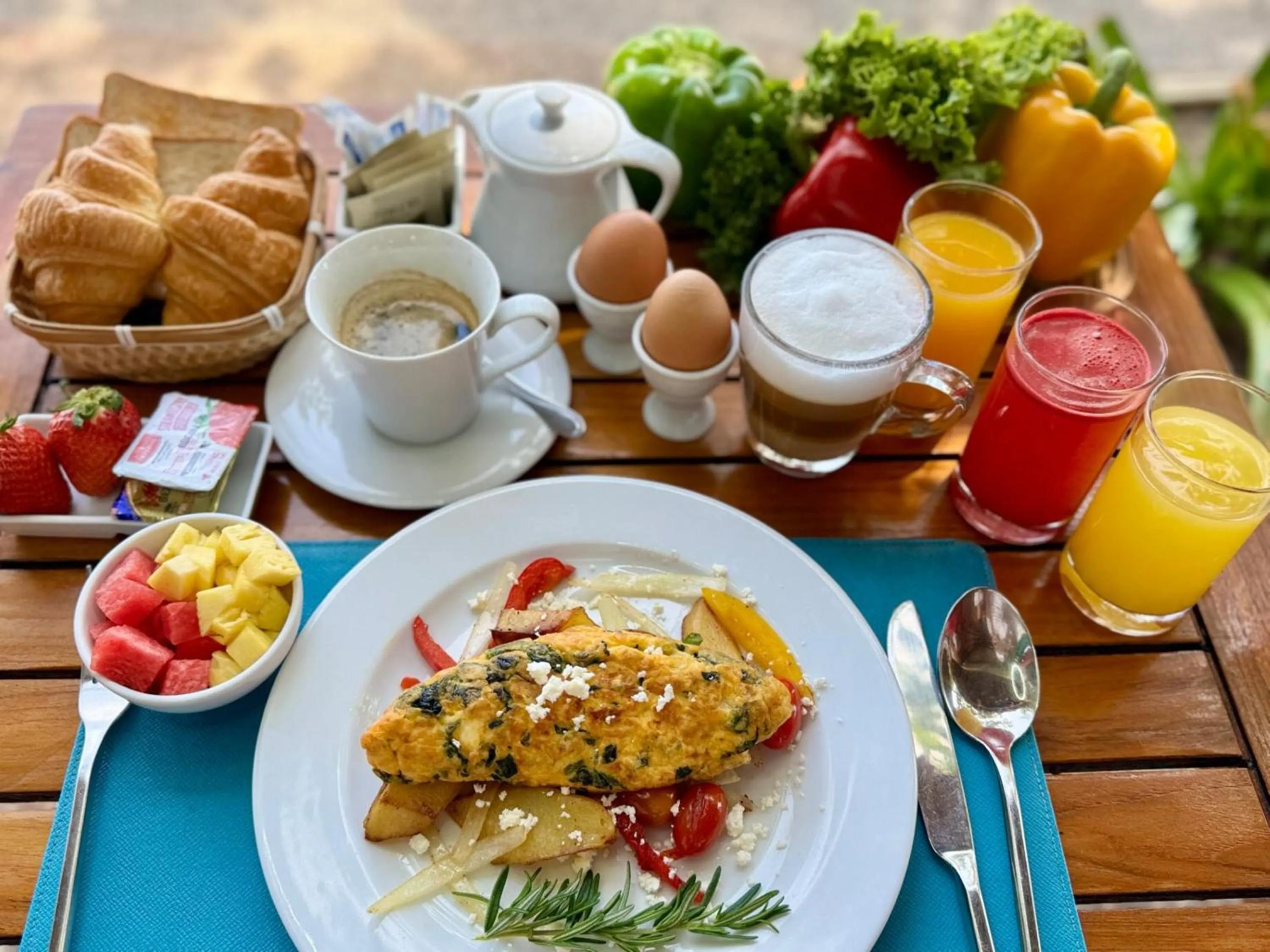 Breakfast in Friendship Beach Resort & Atmanjai Wellness Centre
