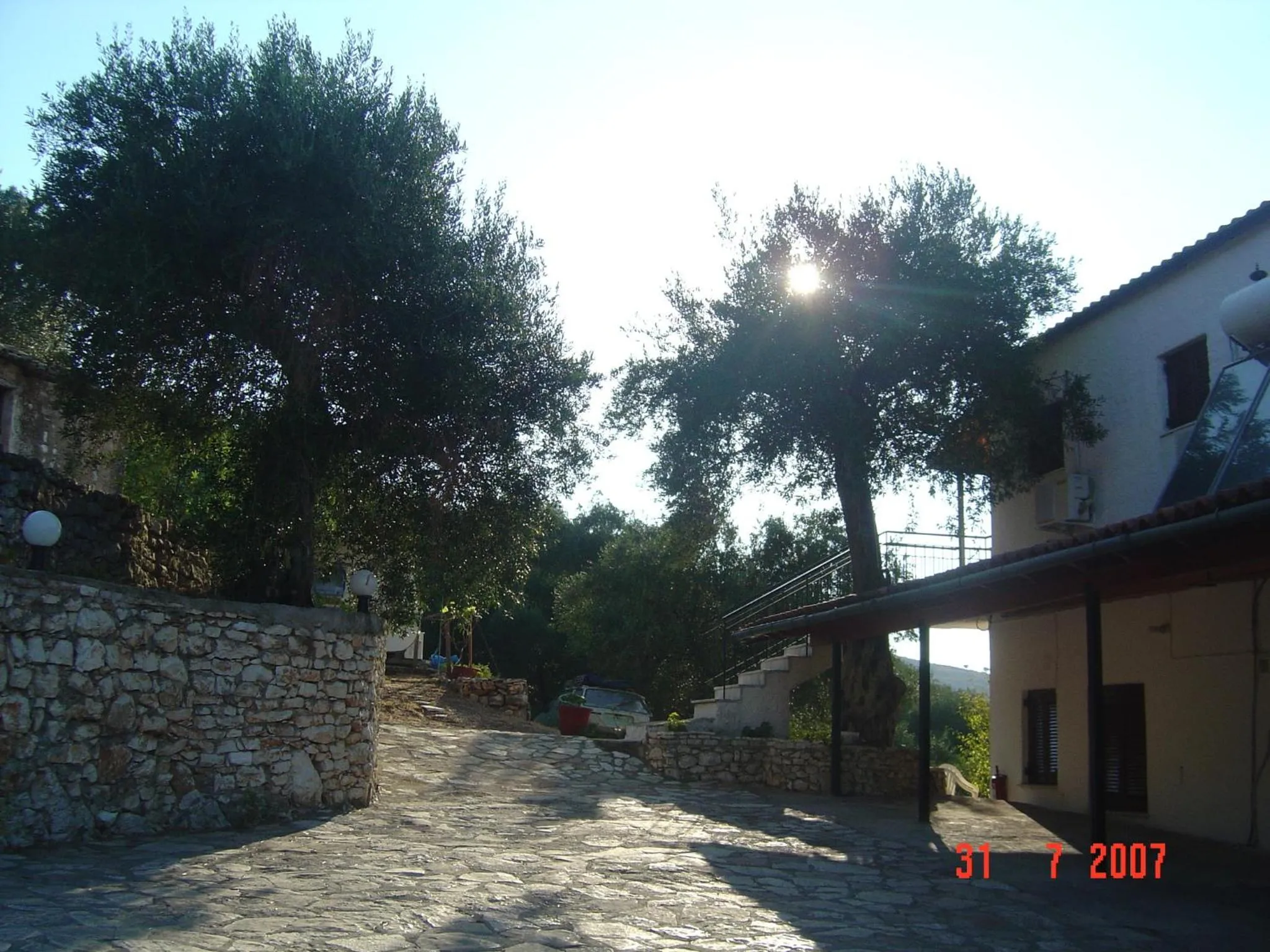 Facade/entrance in Fatiras Studios