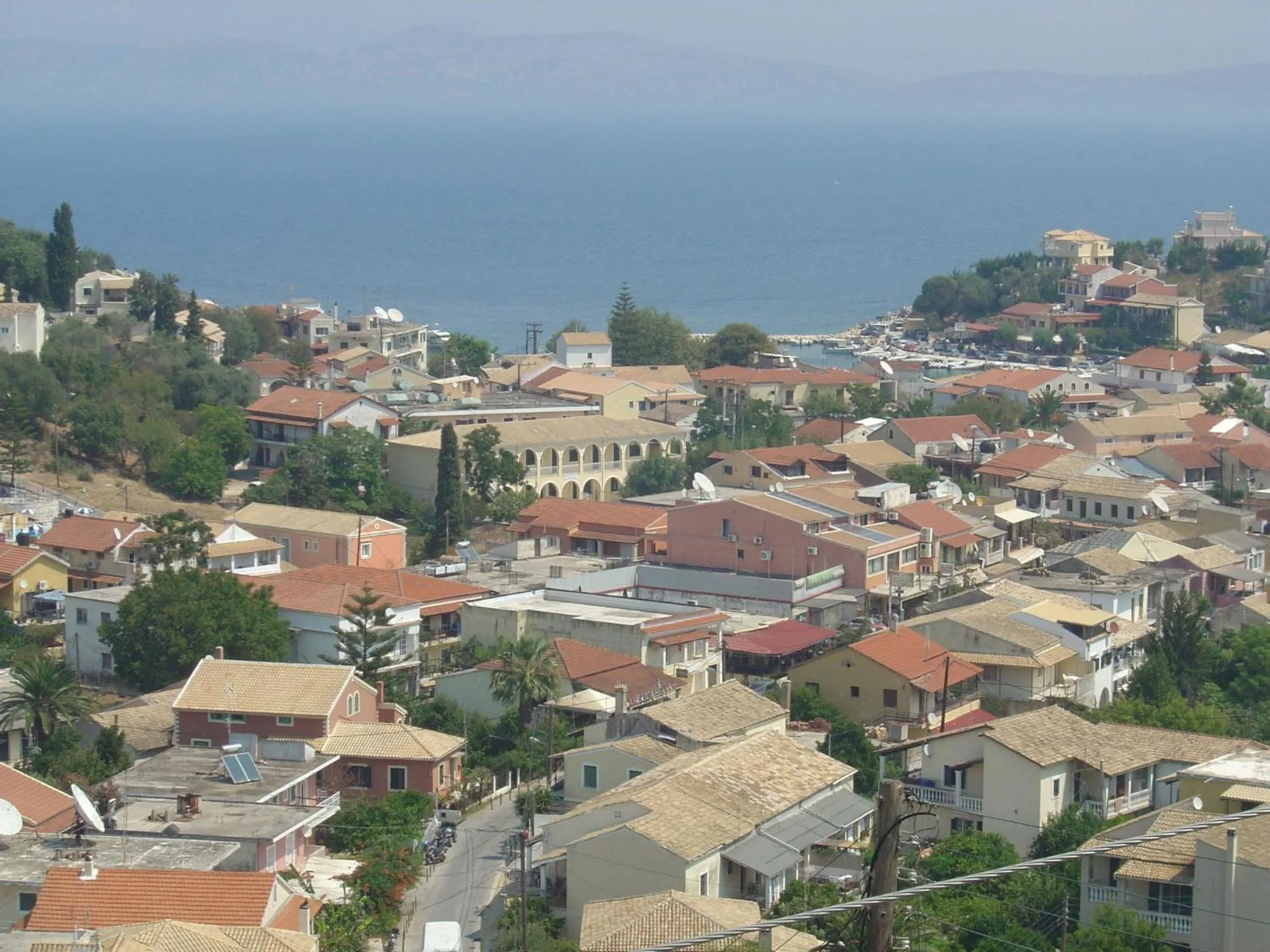 View (from property/room) in Fatiras Studios