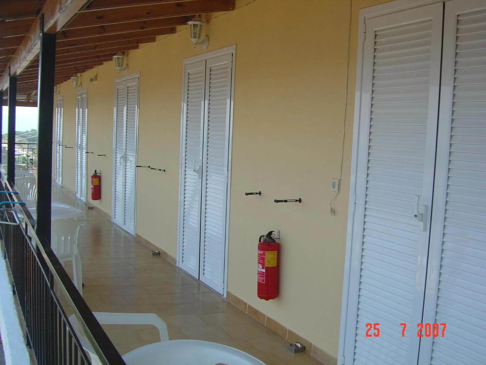 Balcony/Terrace in Fatiras Studios