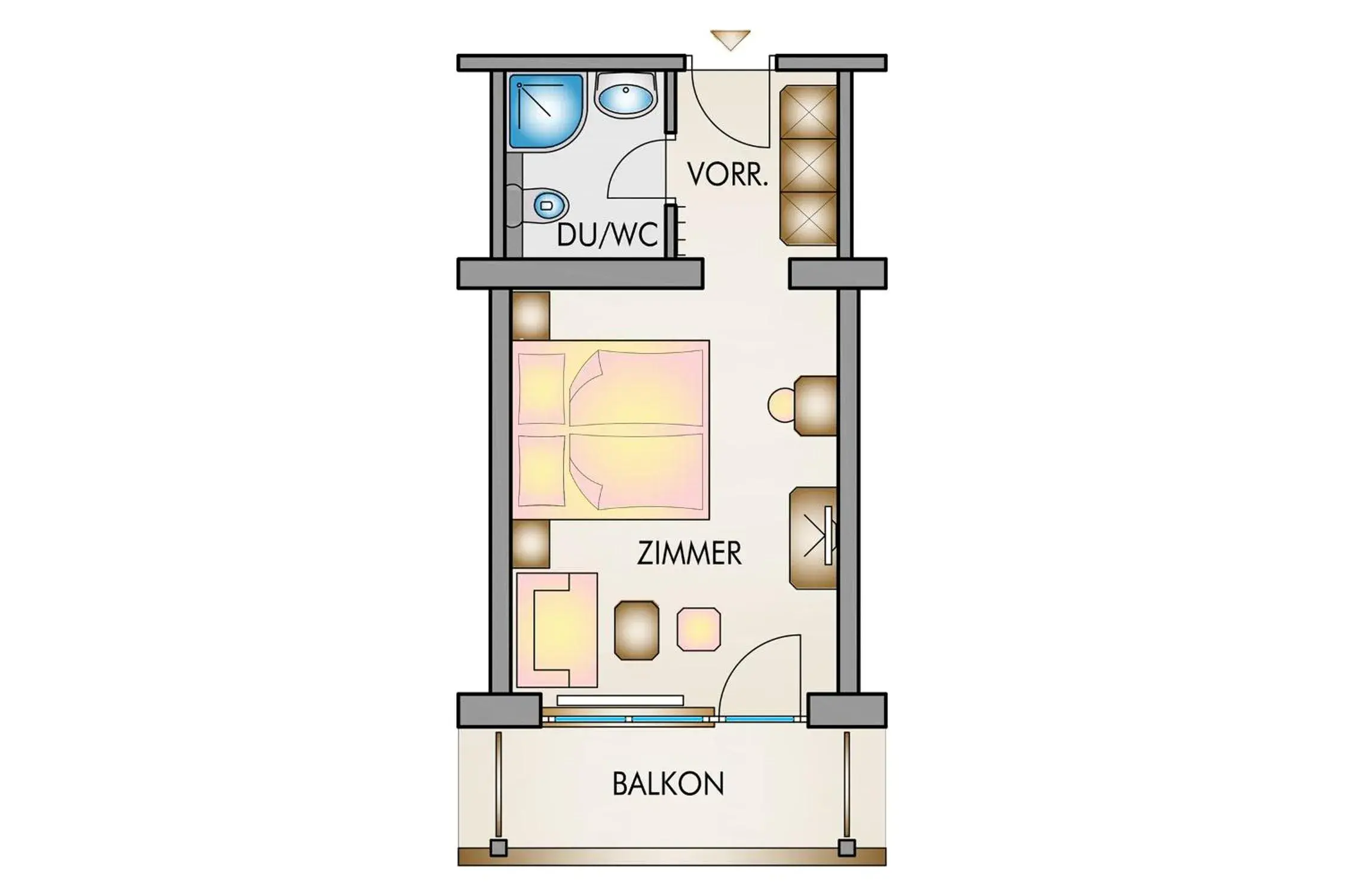 Deluxe Triple Room - single occupancy in Hotel Niederreiter Deluxe Triple Room - single occupancy in Hotel Niederreiter