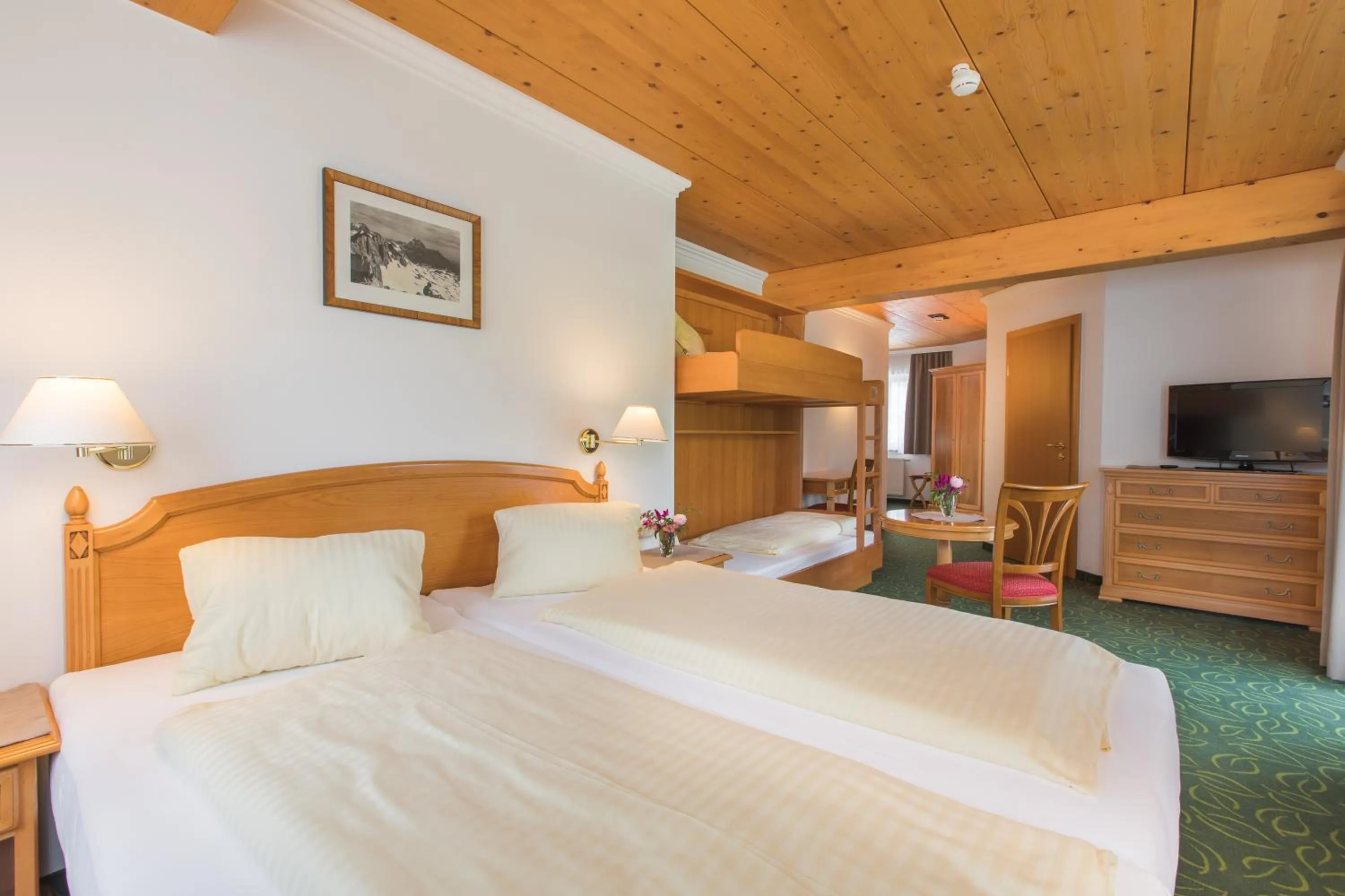 Bedroom, Bed in Hotel Niederreiter