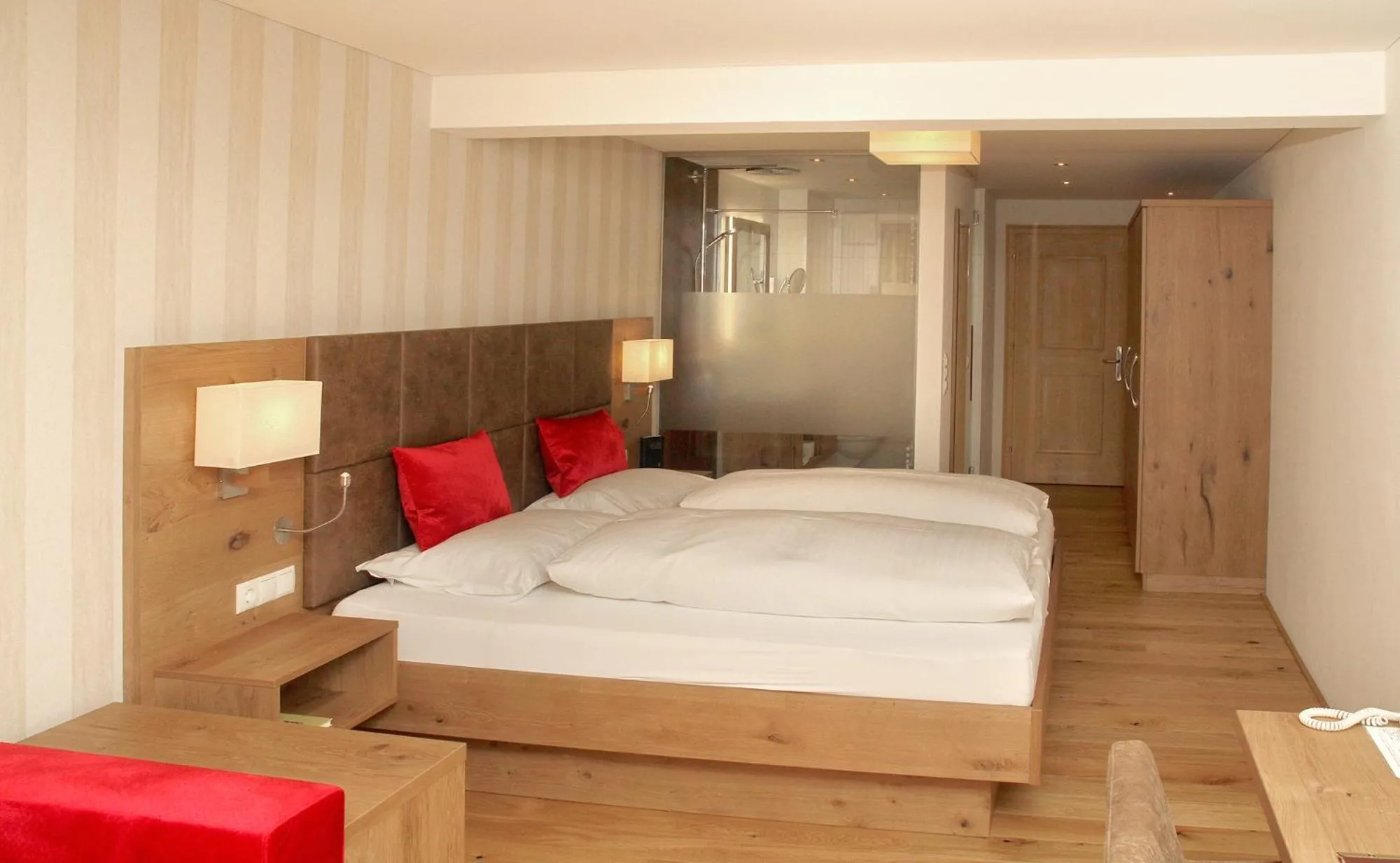 Photo of the whole room, Bed in Hotel Krone Langenegg