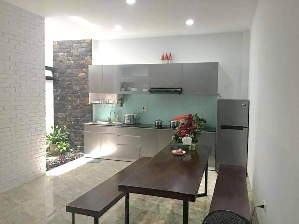 Kitchen or kitchenette in HANID Hotel