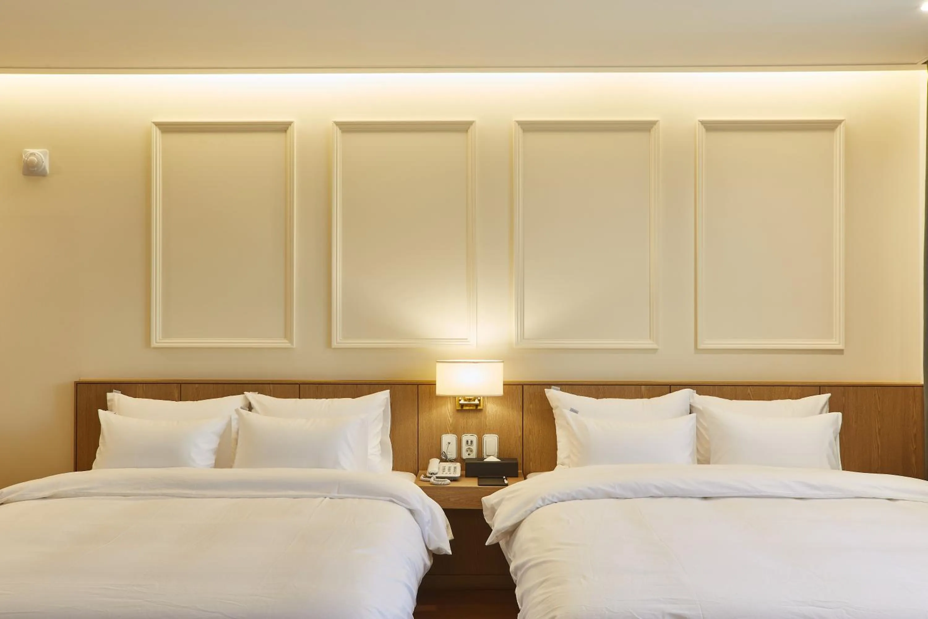 Bed in Hotel the maru