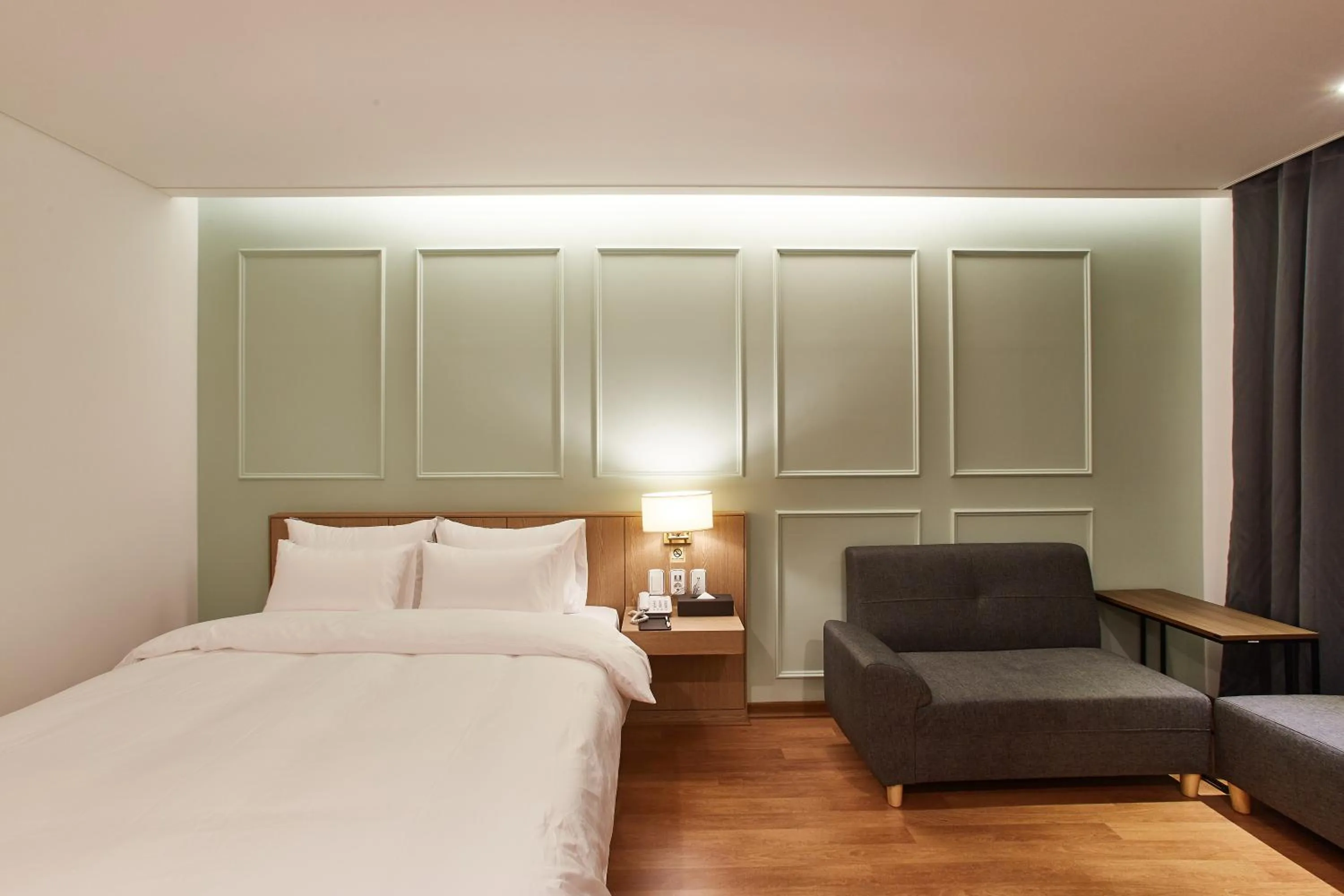 Bed in Hotel the maru