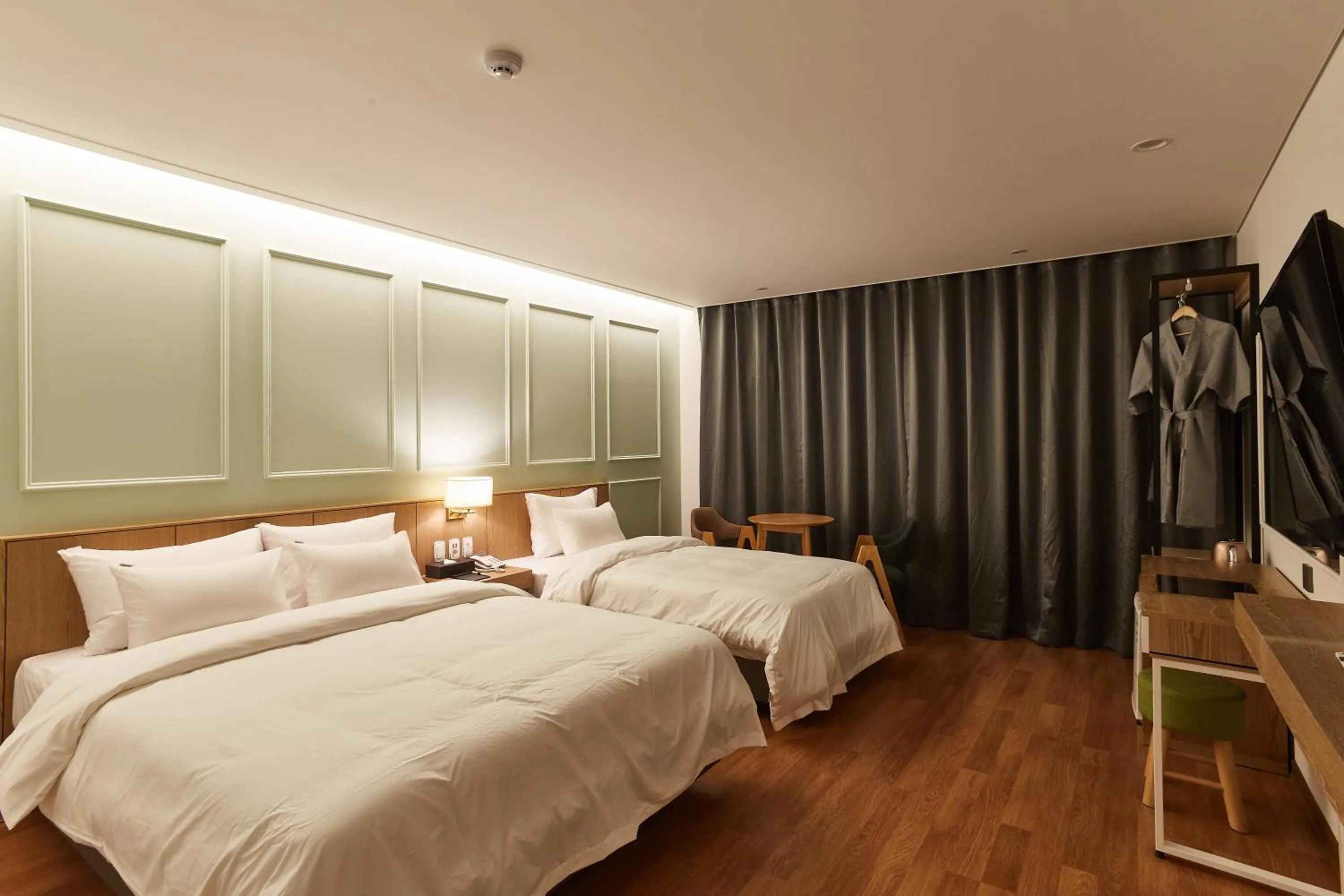 Bed in Hotel the maru