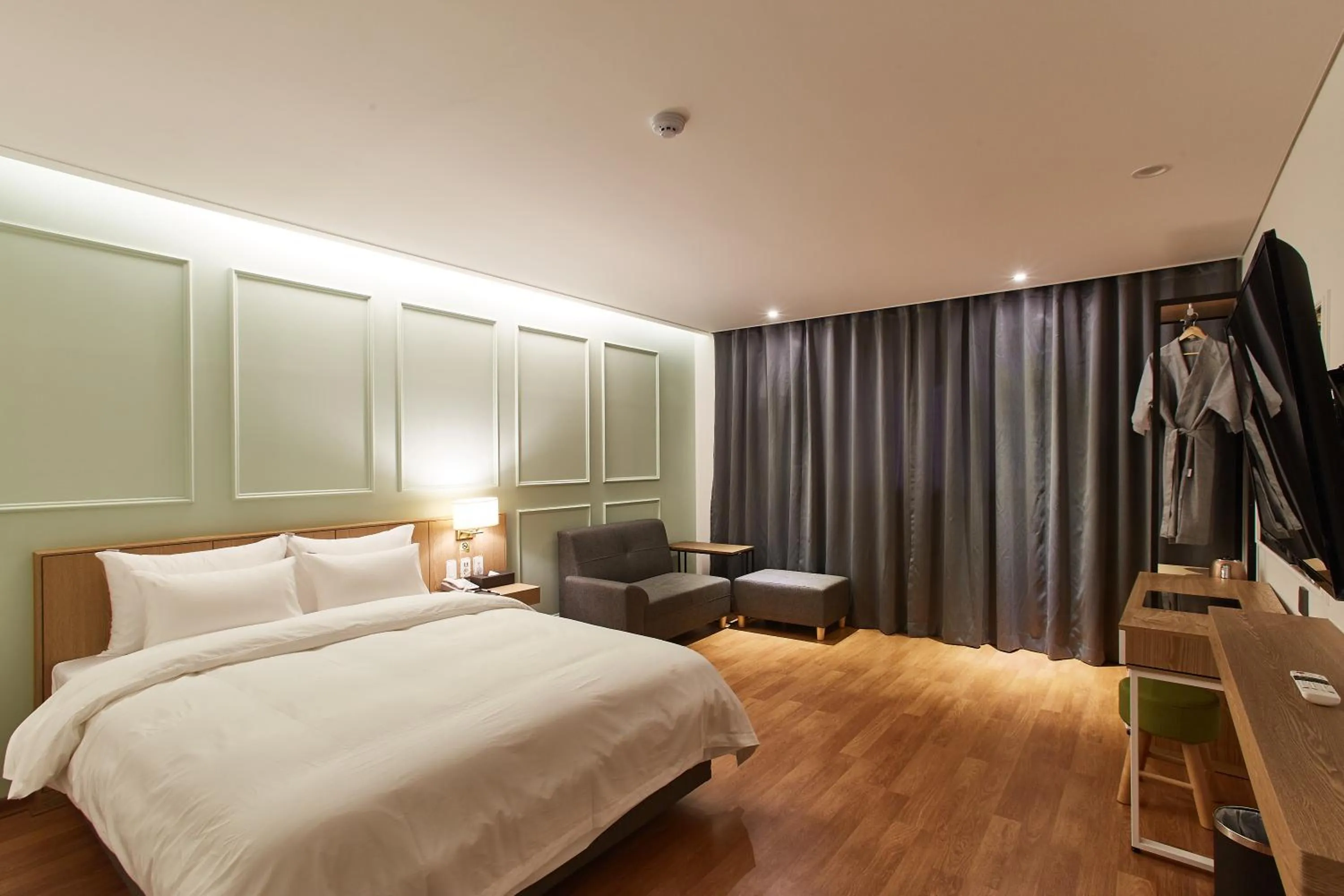 Bed in Hotel the maru