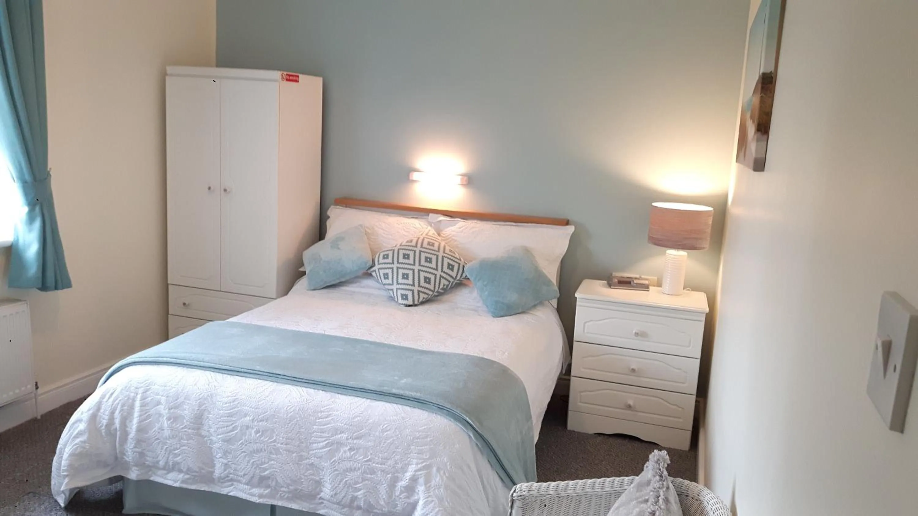 Decorative detail, Bed in Shannonside House N37HF67