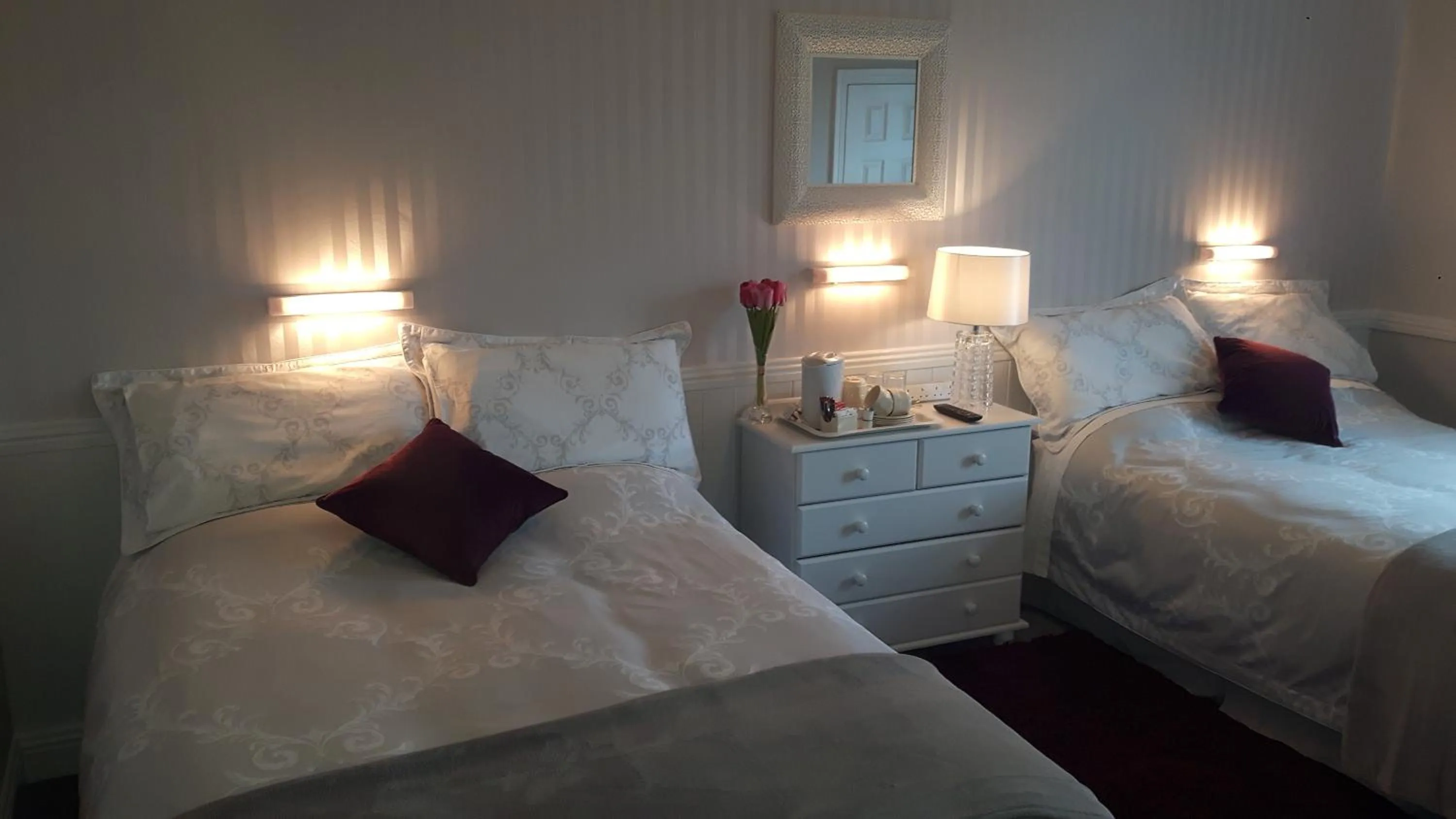 Decorative detail, Bed in Shannonside House N37HF67