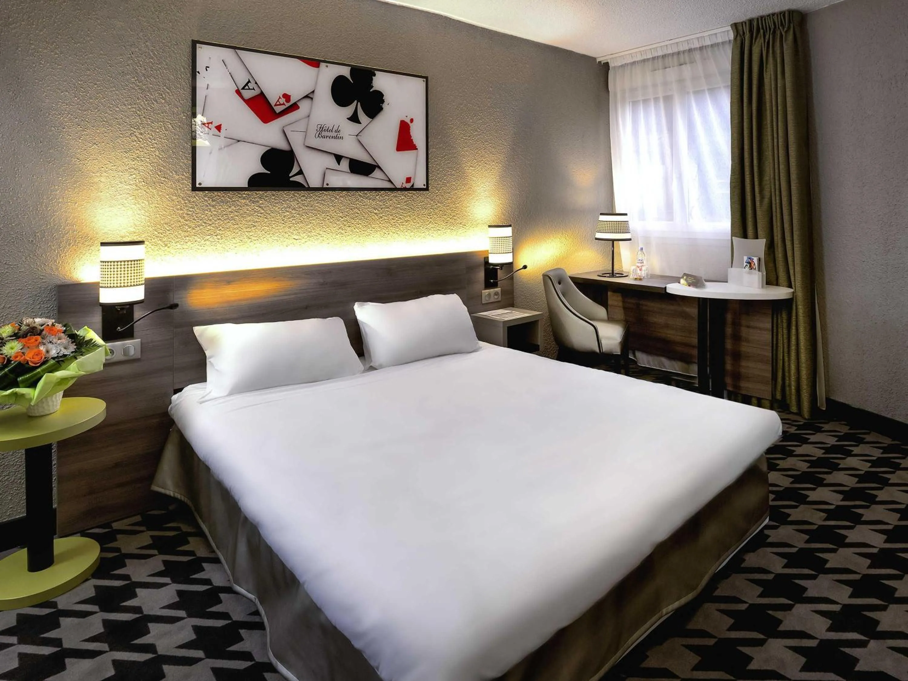 Bedroom, Bed in ibis Styles Rouen Nord-Barentin