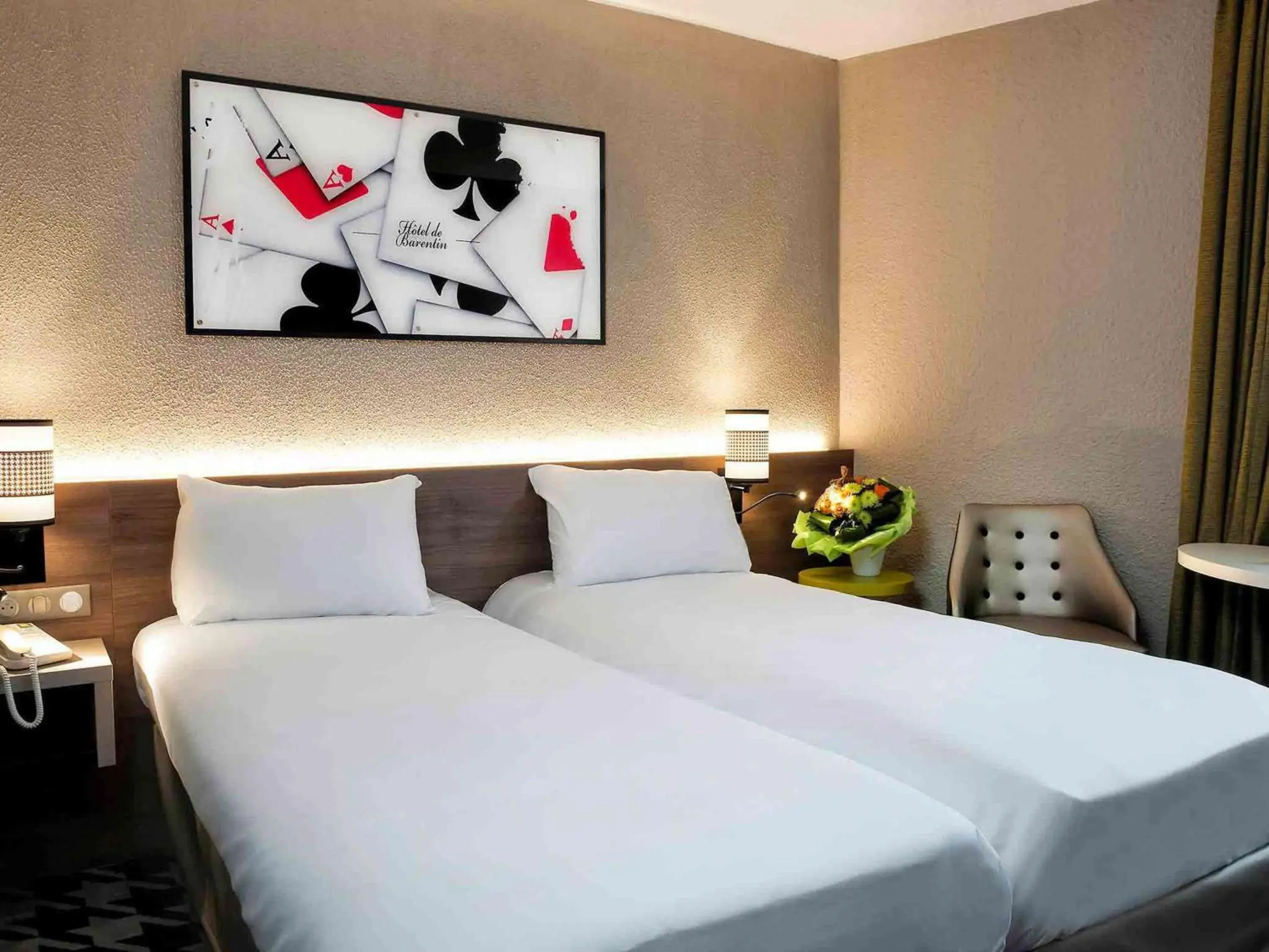 Property building, Bed in ibis Styles Rouen Nord-Barentin Property building, Bed in ibis Styles Rouen Nord-Barentin