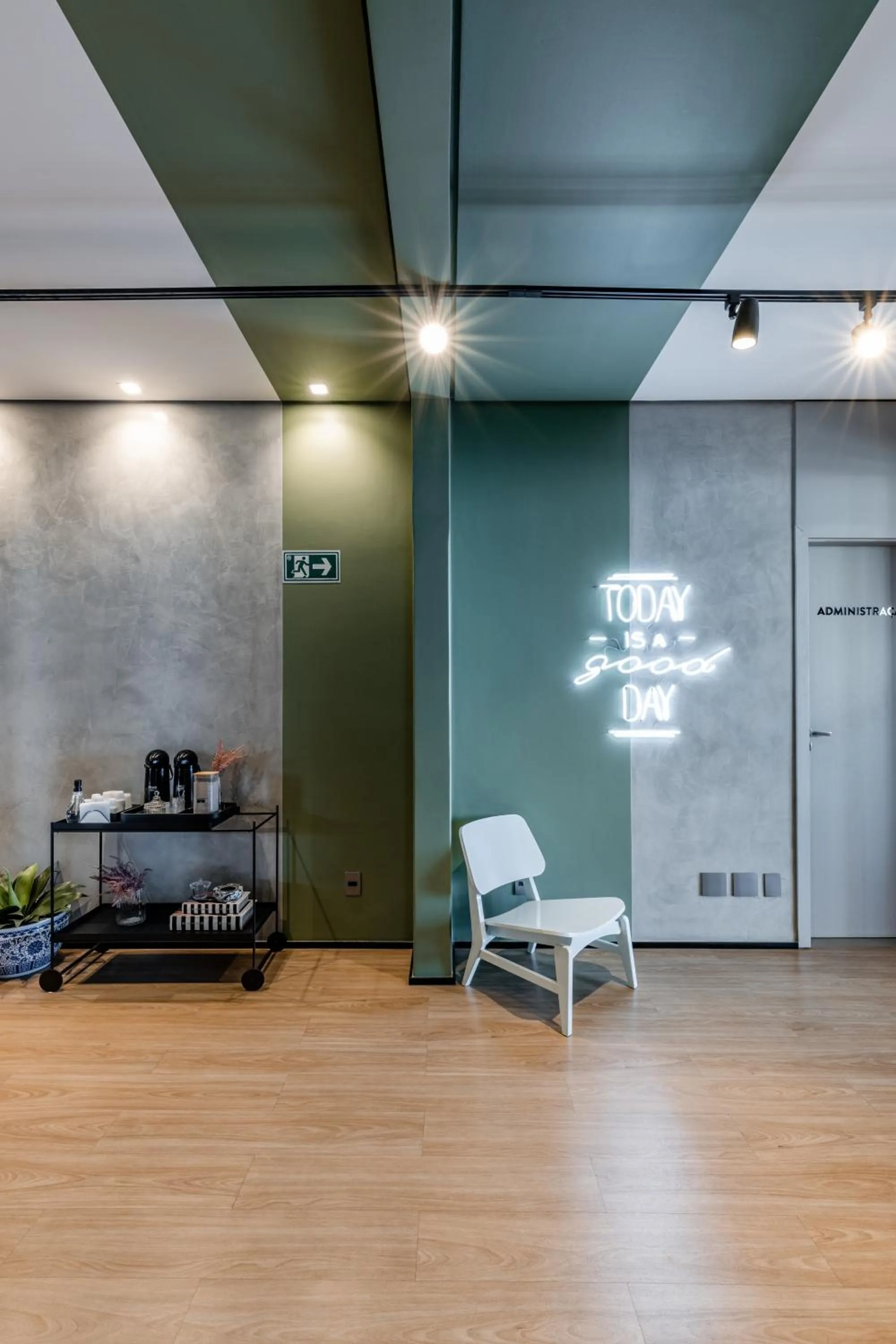 Seating area in Hotel Parati Minas