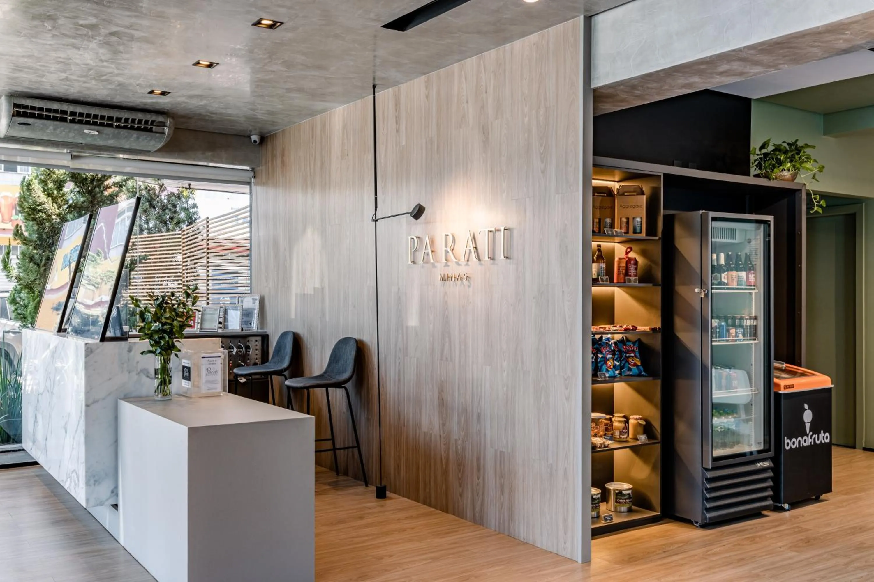 Lobby or reception in Hotel Parati Minas