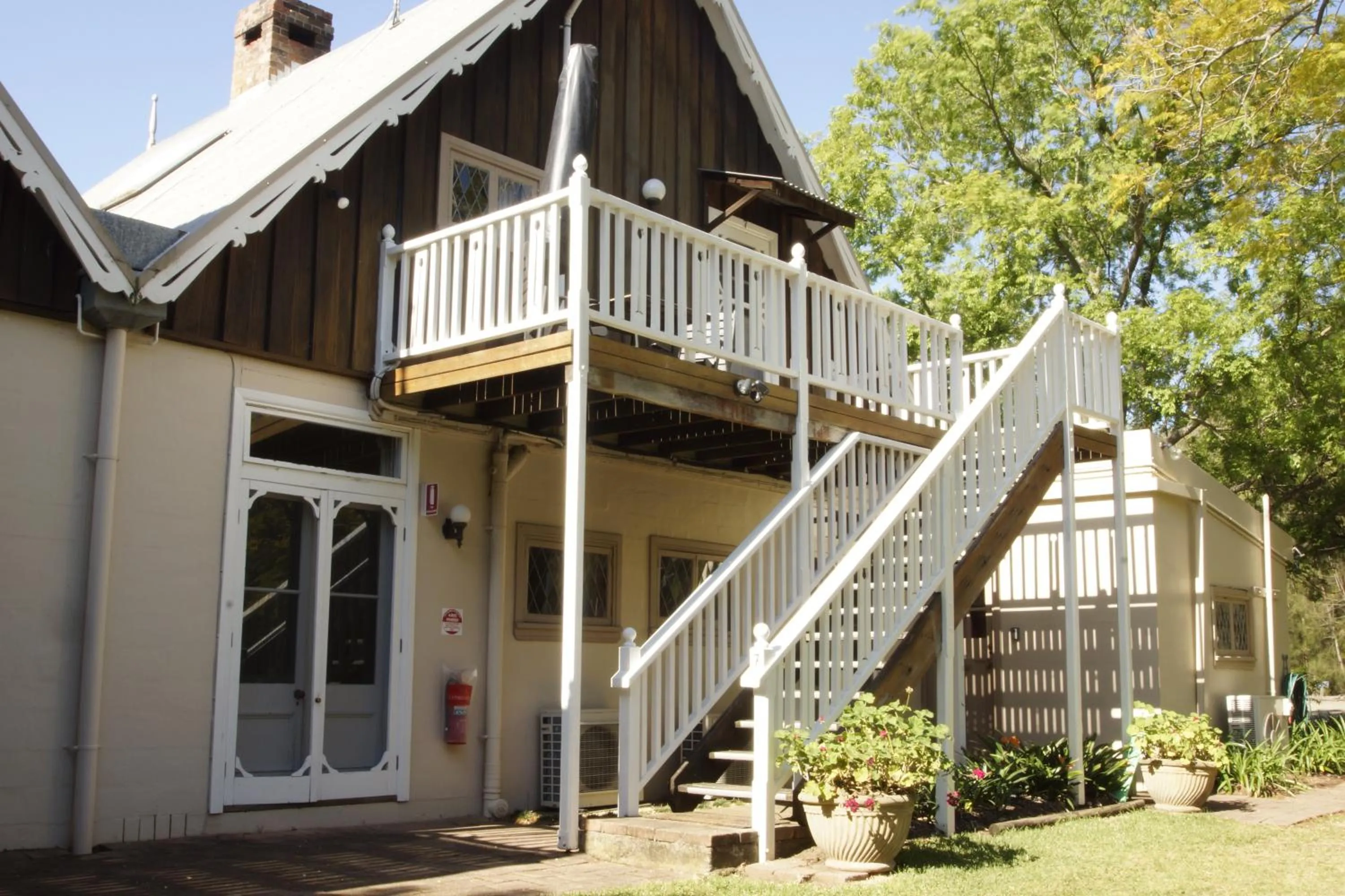 Property building in The Carriages Boutique Hotel and Vineyard