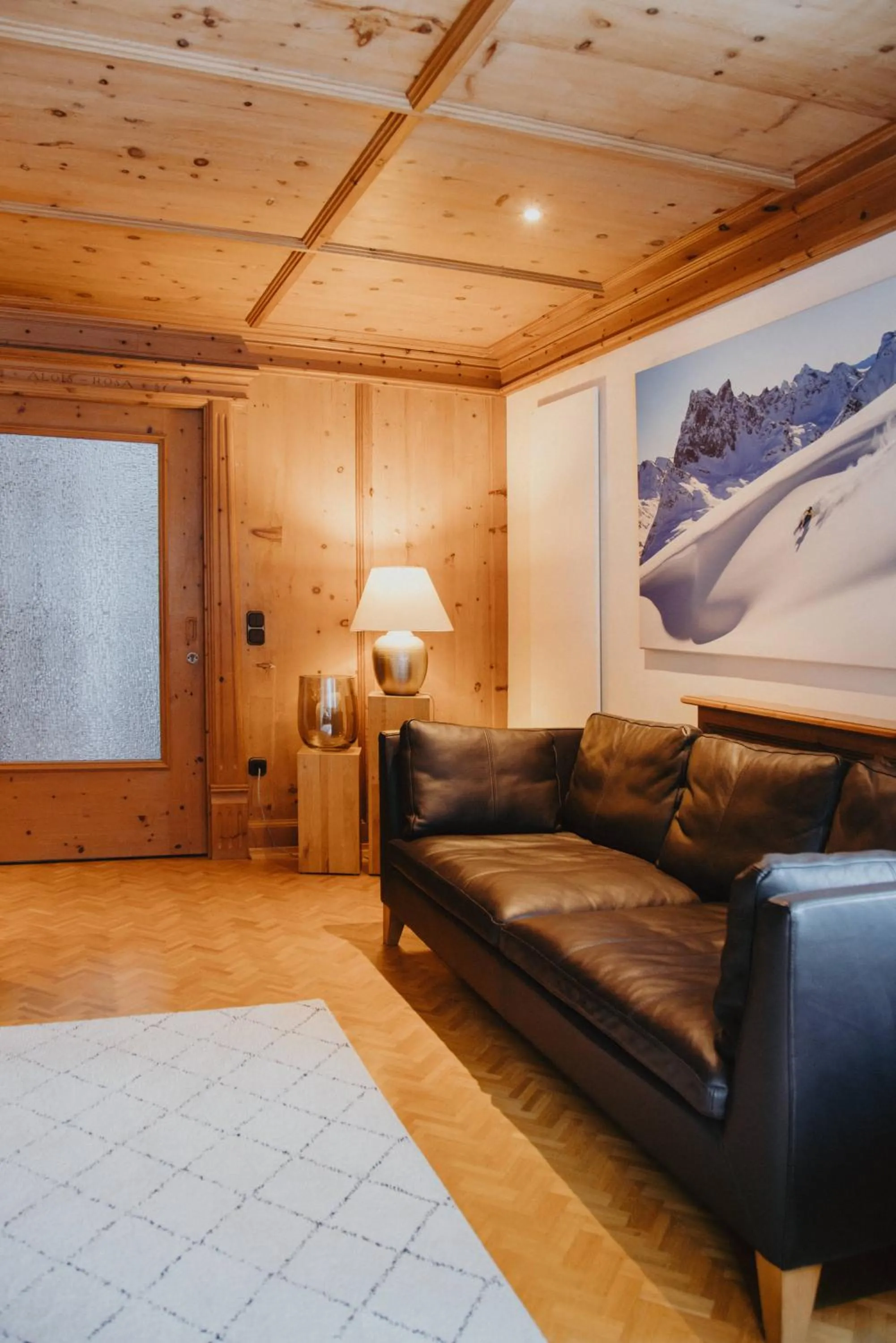Communal lounge/ TV room in Gästehaus Kolp