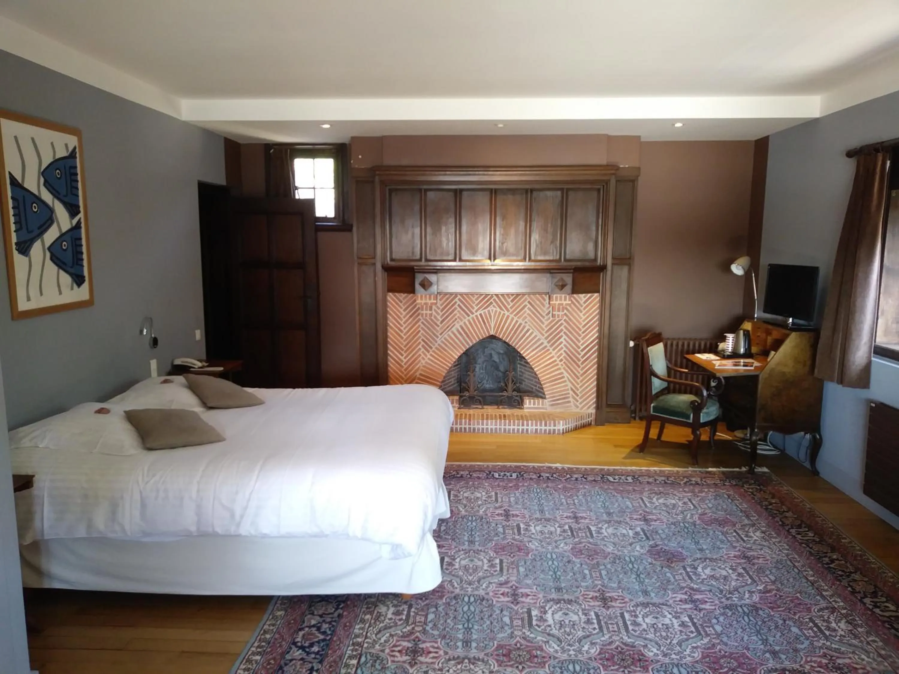 Bed in Manoir Dalmore